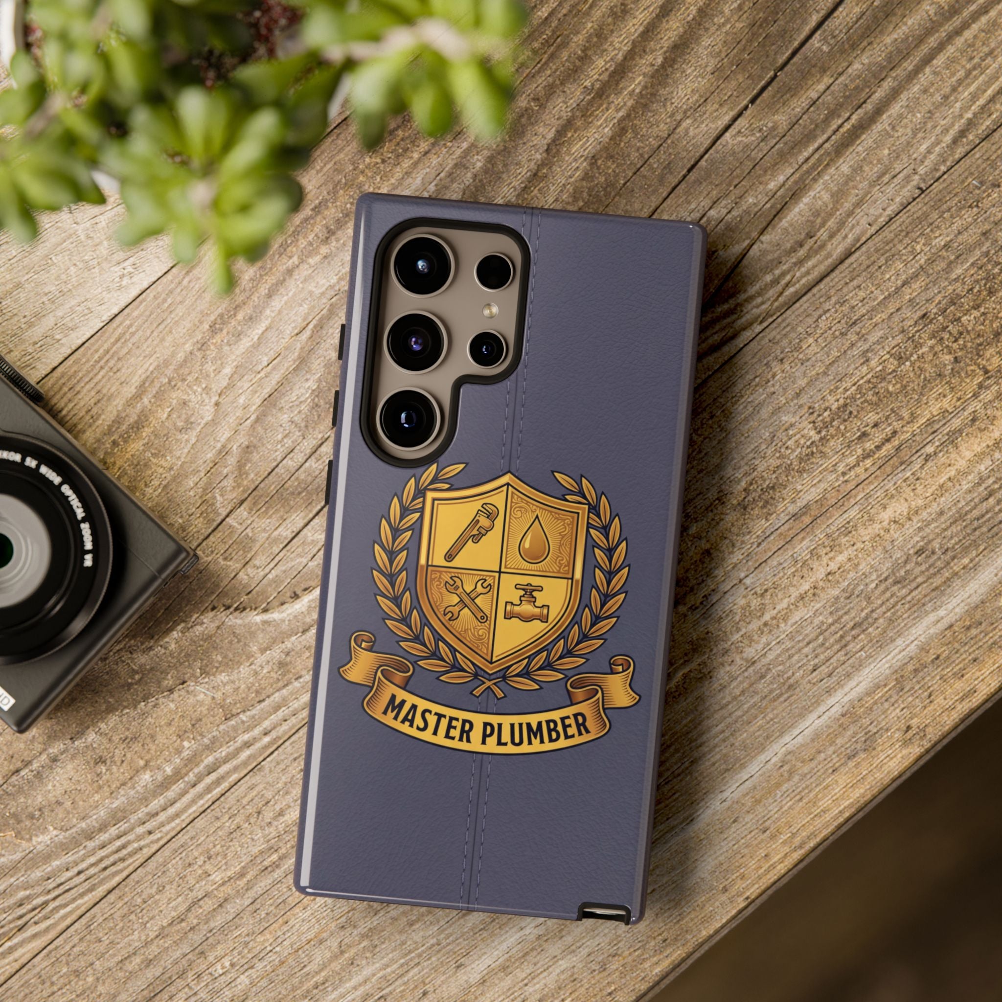 Master Plumber Slate Crest Phone Case - Samsung & iPhone Series