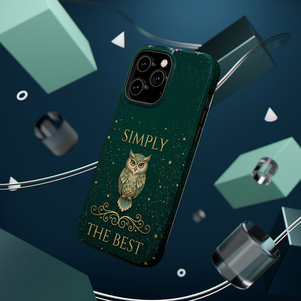 Simply The Best Wise Owl Phone Case — Wireless Charging Cover