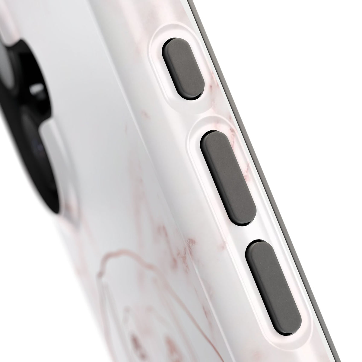 Personalized Rose Gold Marble Labrador Phone Case — Tough Magnetic Case with Wireless Charging