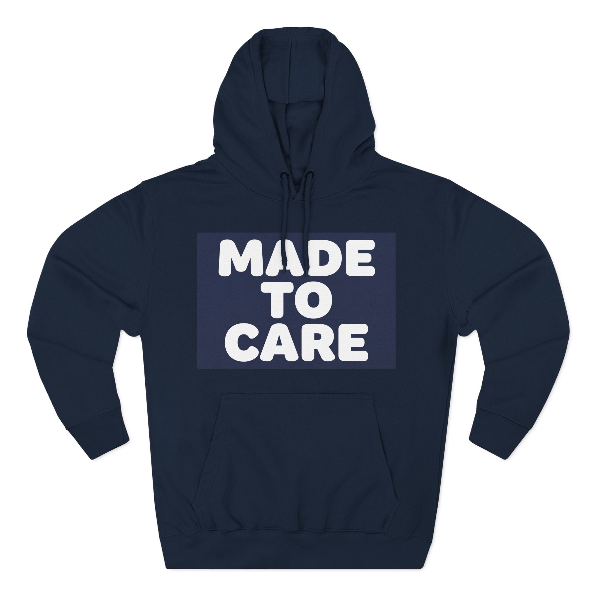 Made to Care Nurse Hoodie — Unisex Pullover for Healthcare Professionals & Caregivers