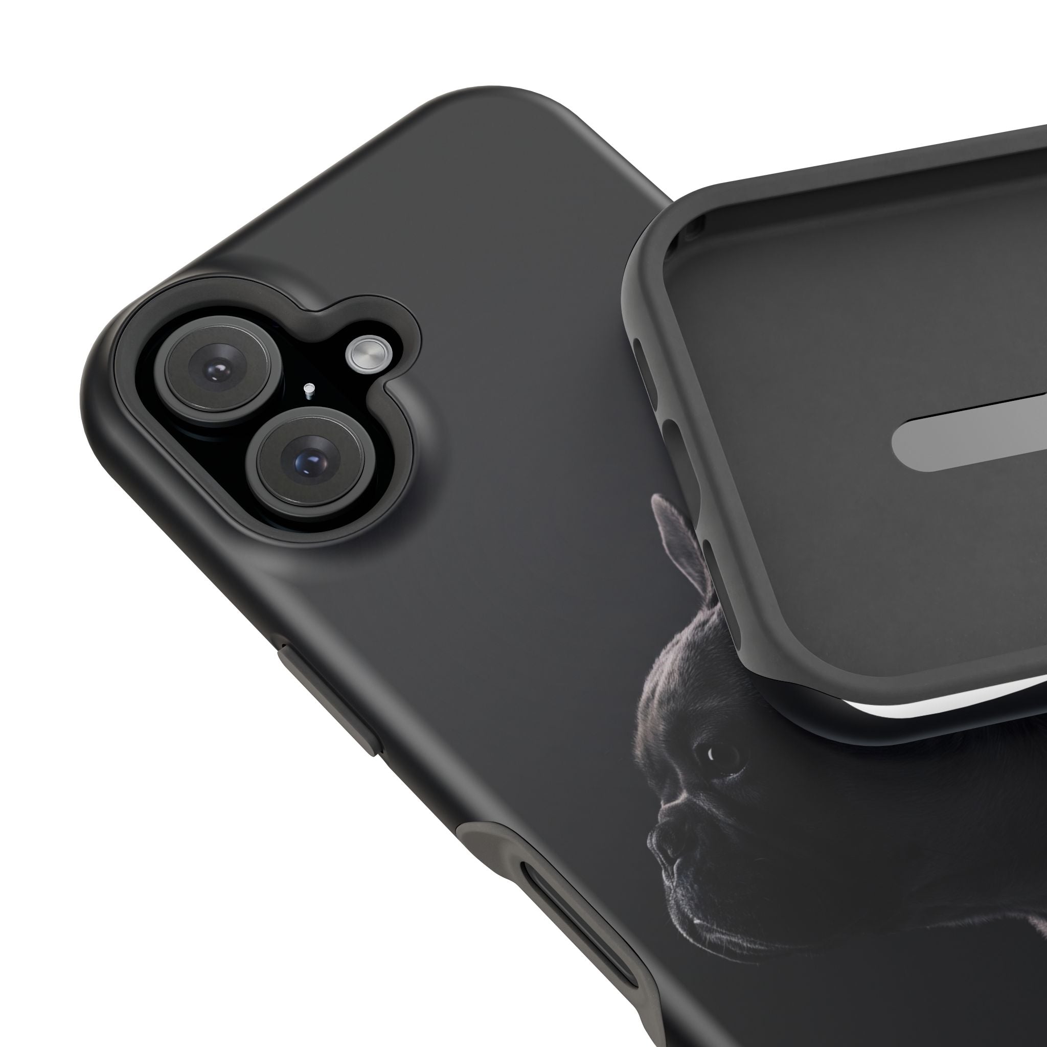 French Bulldog Phone Case — Impact-Resistant Wireless Charging Cover
