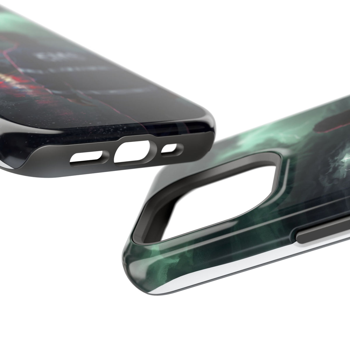 EMS Green Storm City Phone Case — Magnetic Wireless Charging Cover