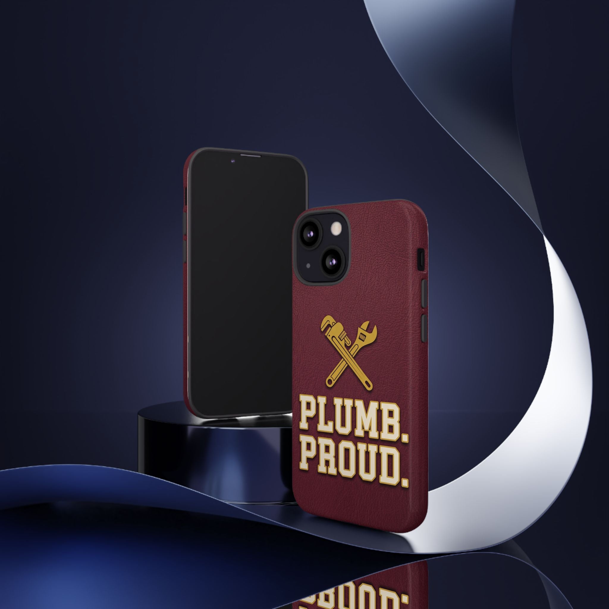 Plumb. Proud. Varsity Print Phone Case - Samsung & iPhone Series