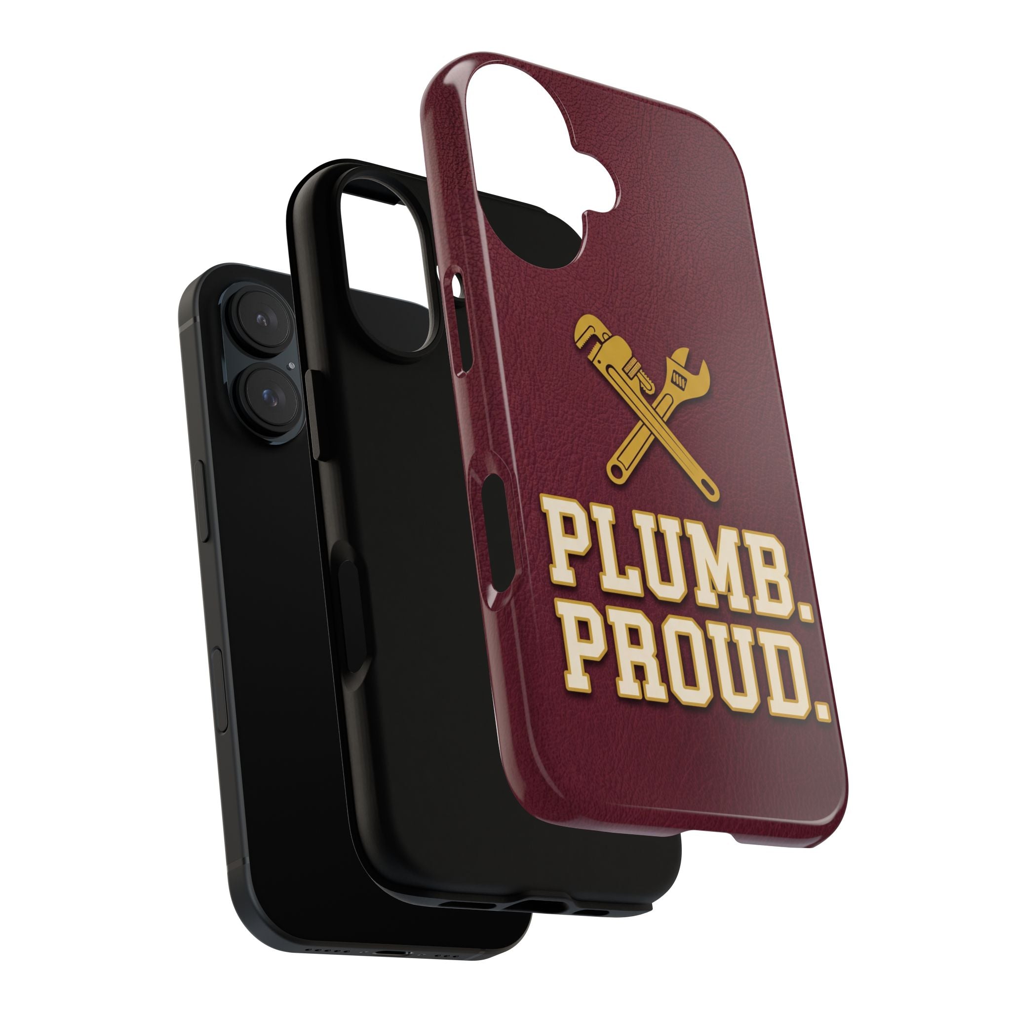 Plumb. Proud. Varsity Print Phone Case - Samsung & iPhone Series