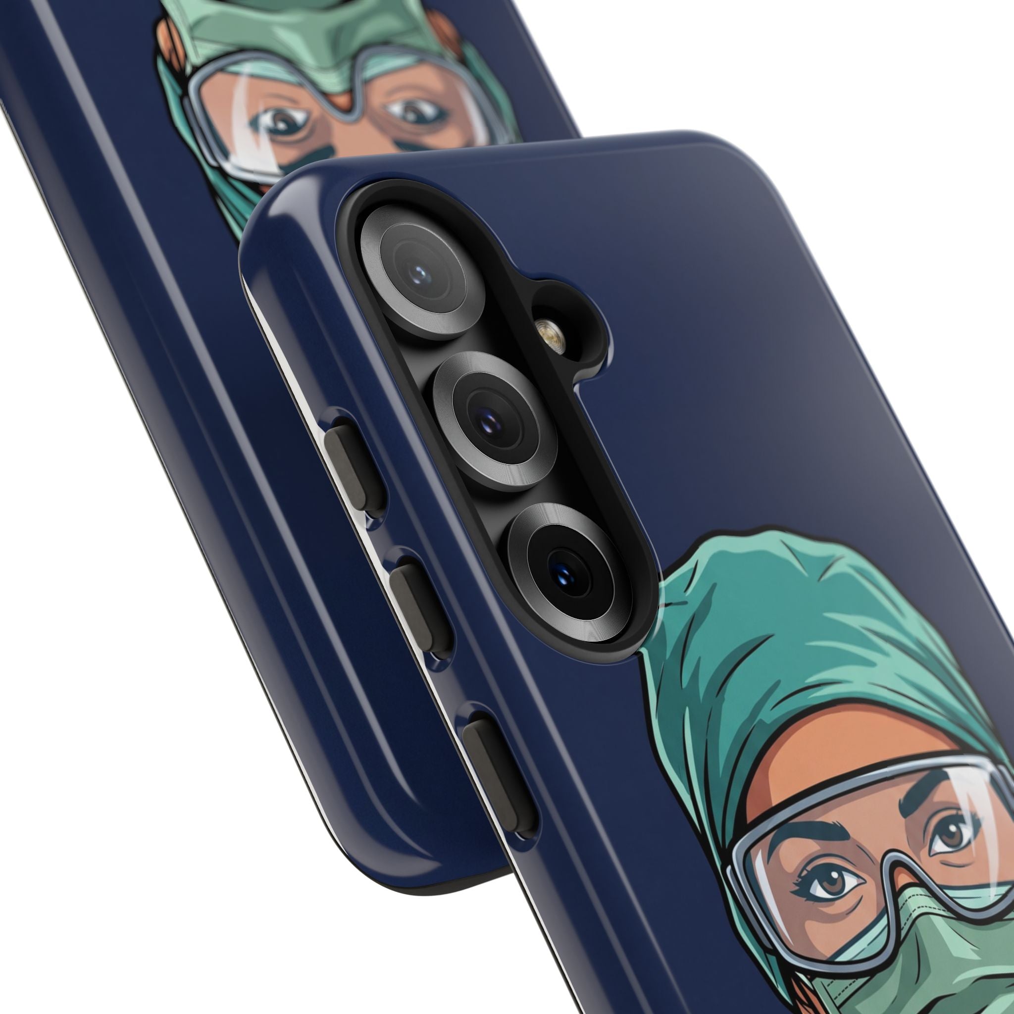 Nurse Illustrated Portrait Phone Case | iPhone & Samsung