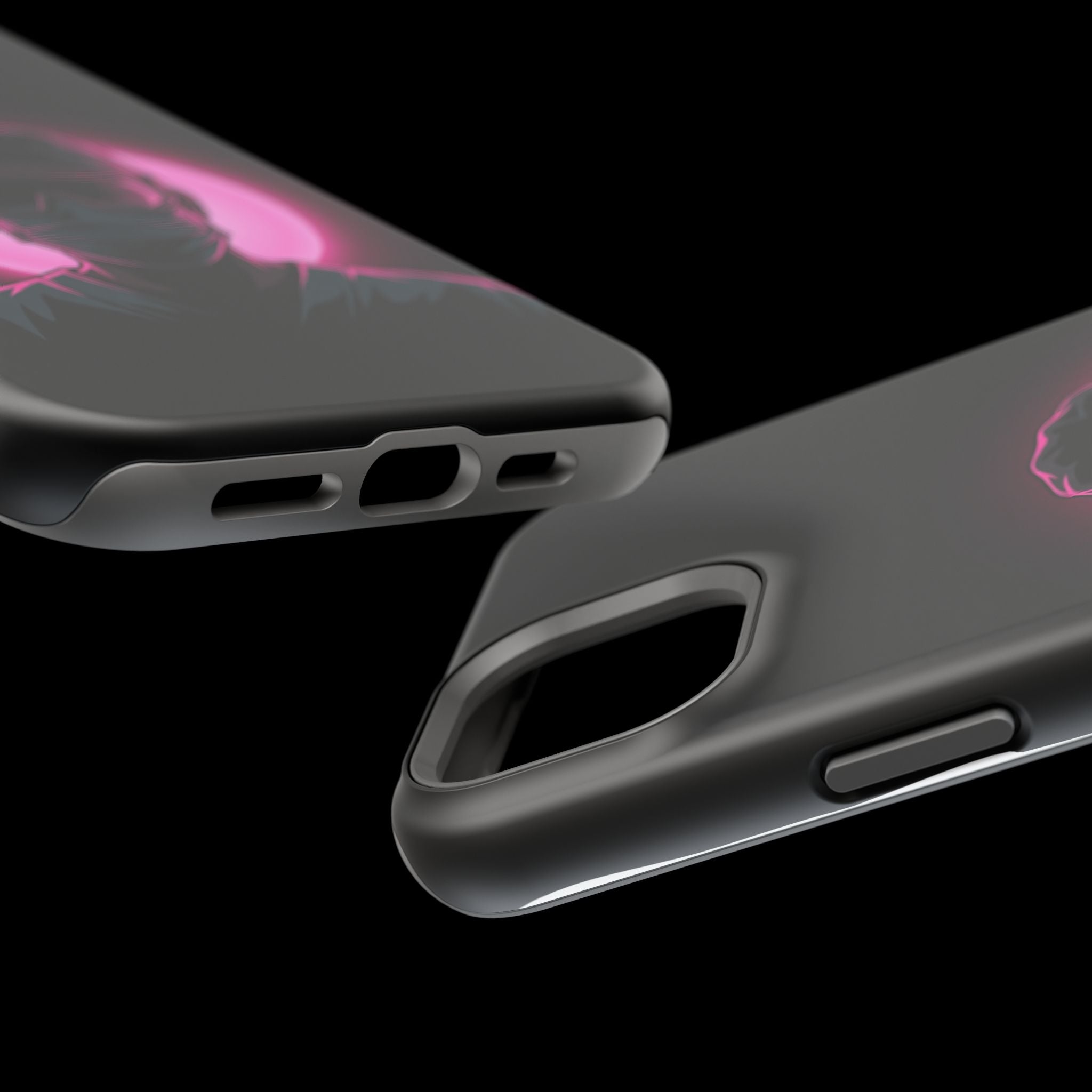 Nurse Portrait Phone Case — Navy Wireless Charging Cover
