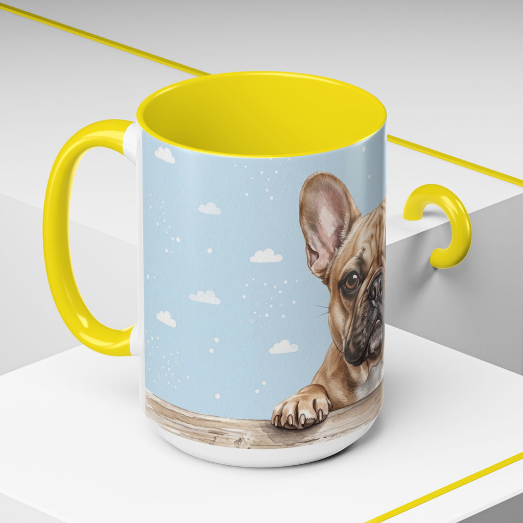 Cute Frenchie Mug | French Bulldog Lover Gift | Dog Coffee Mug