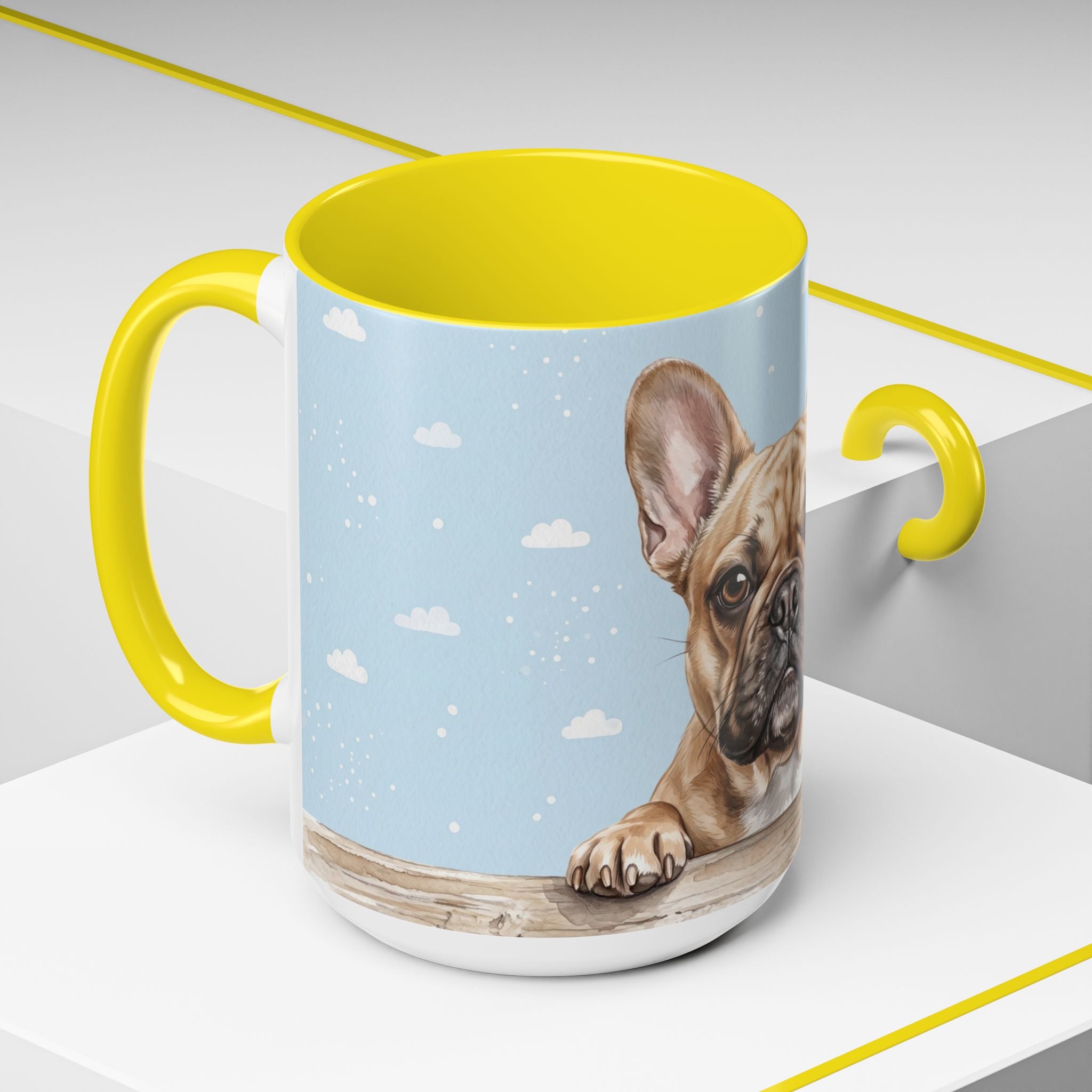Cute Frenchie Mug | French Bulldog Lover Gift | Dog Coffee Mug