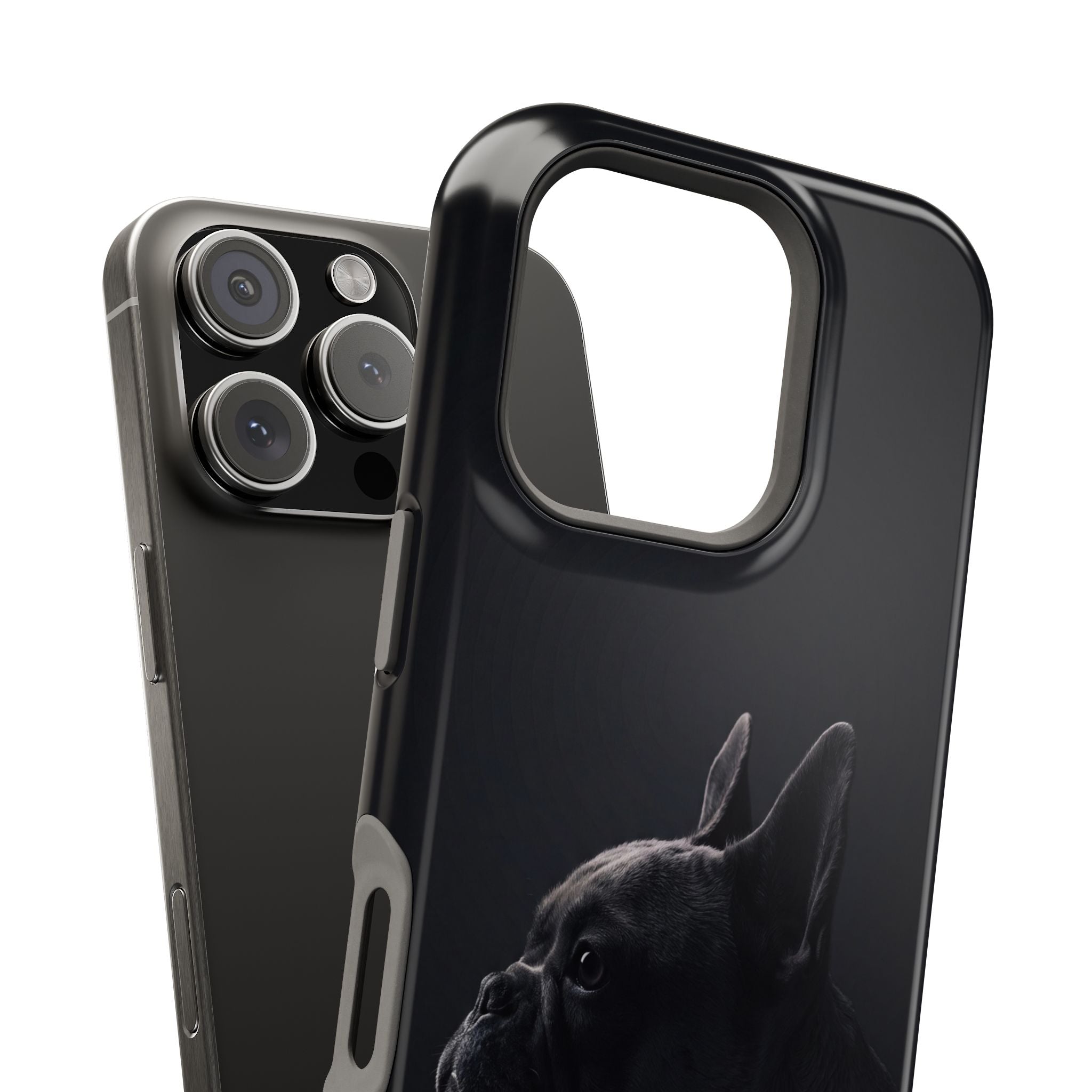 French Bulldog Phone Case — Impact-Resistant Wireless Charging Cover