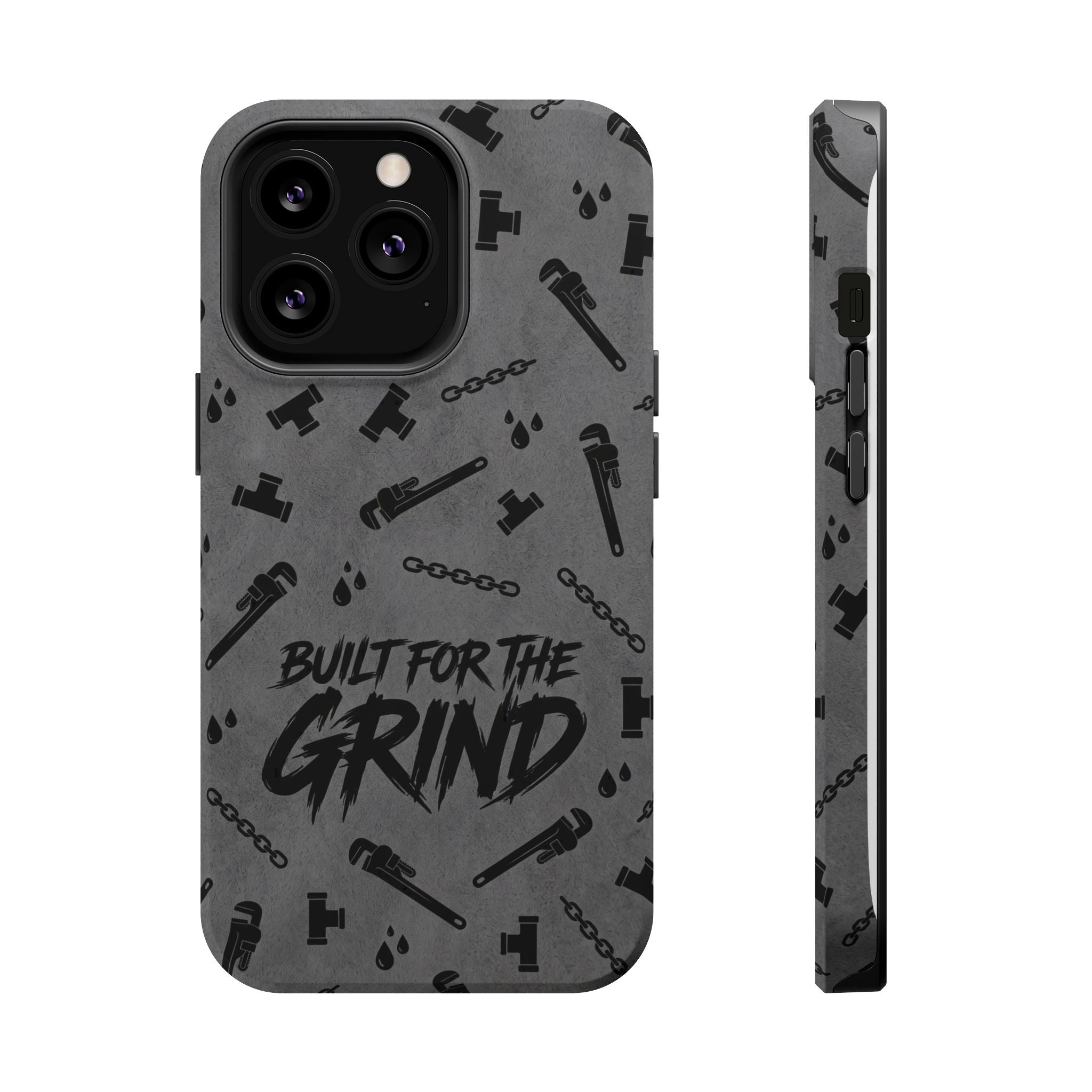 Built for the Grind Phone Case — Plumber Tools Wireless Charging Cover