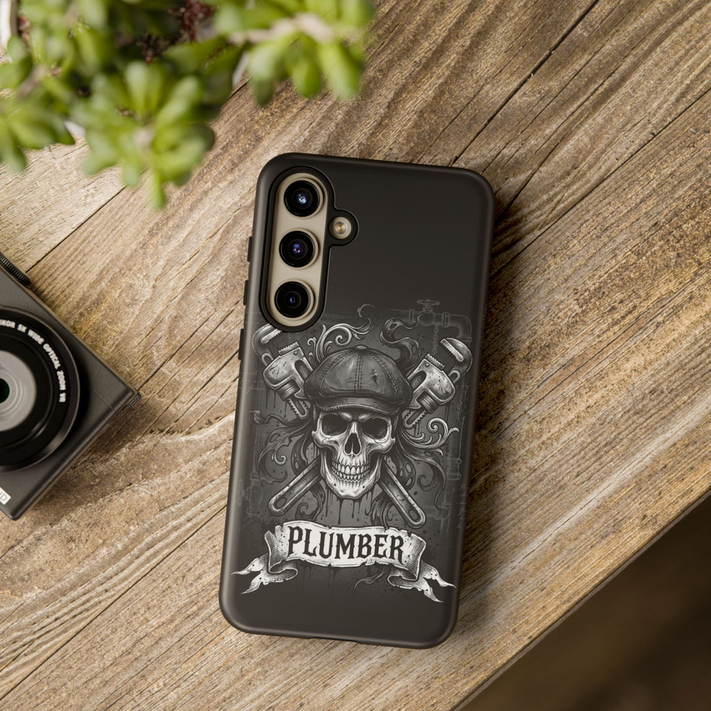 Gothic Skull Plumber Phone Case - Samsung & iPhone Series