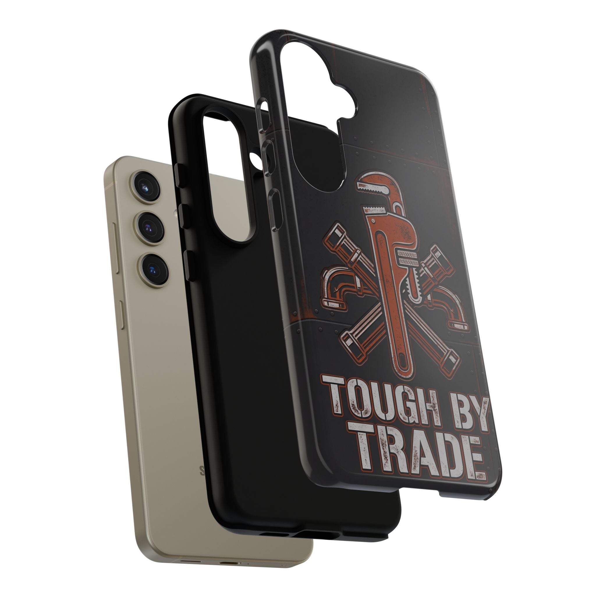 Tough by Trade Industrial Plumber Phone Case - Samsung & iPhone Series