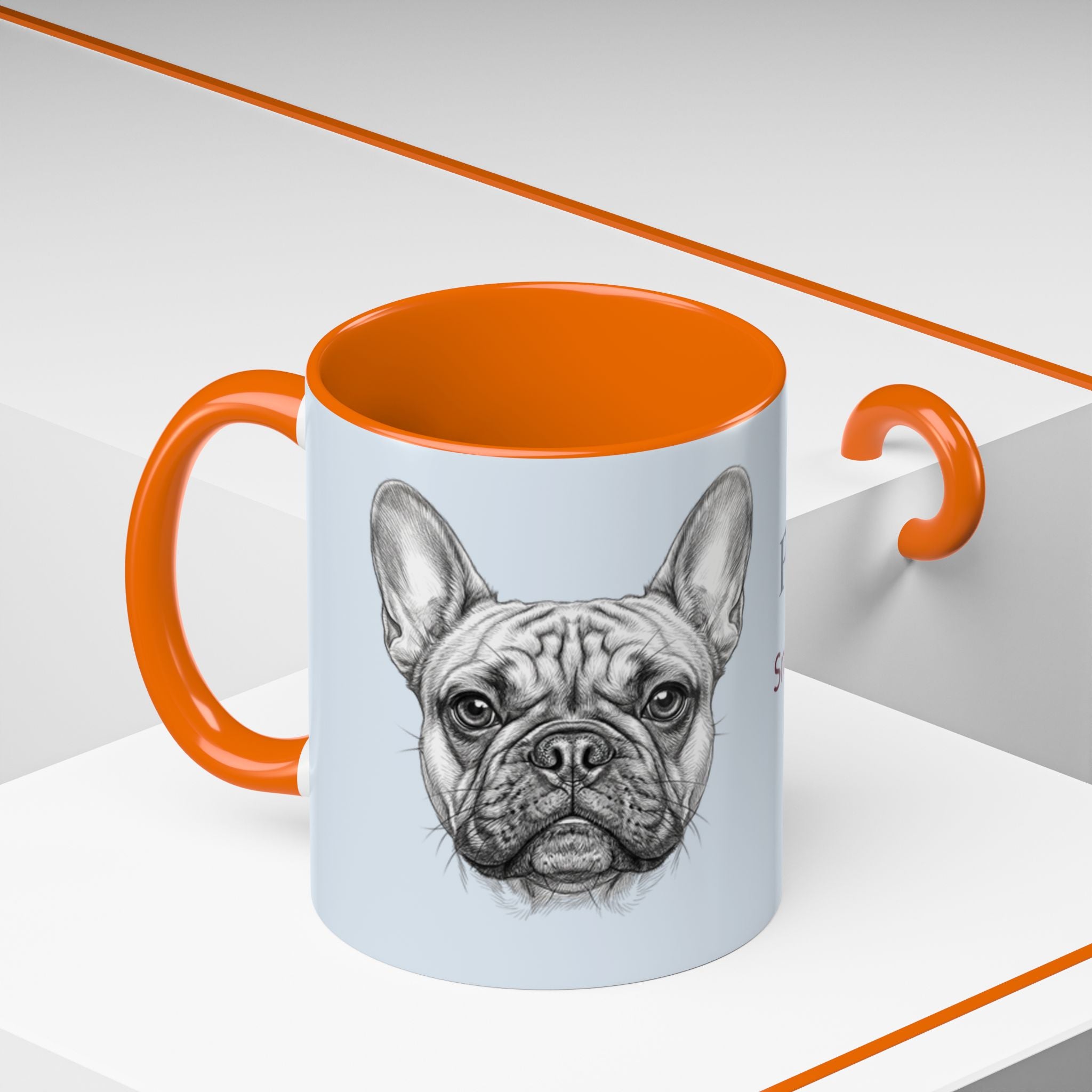 Personalized Frenchie Mug | Custom Name Mug | French Bulldog Gift | Frenchie Lover Coffee Cup