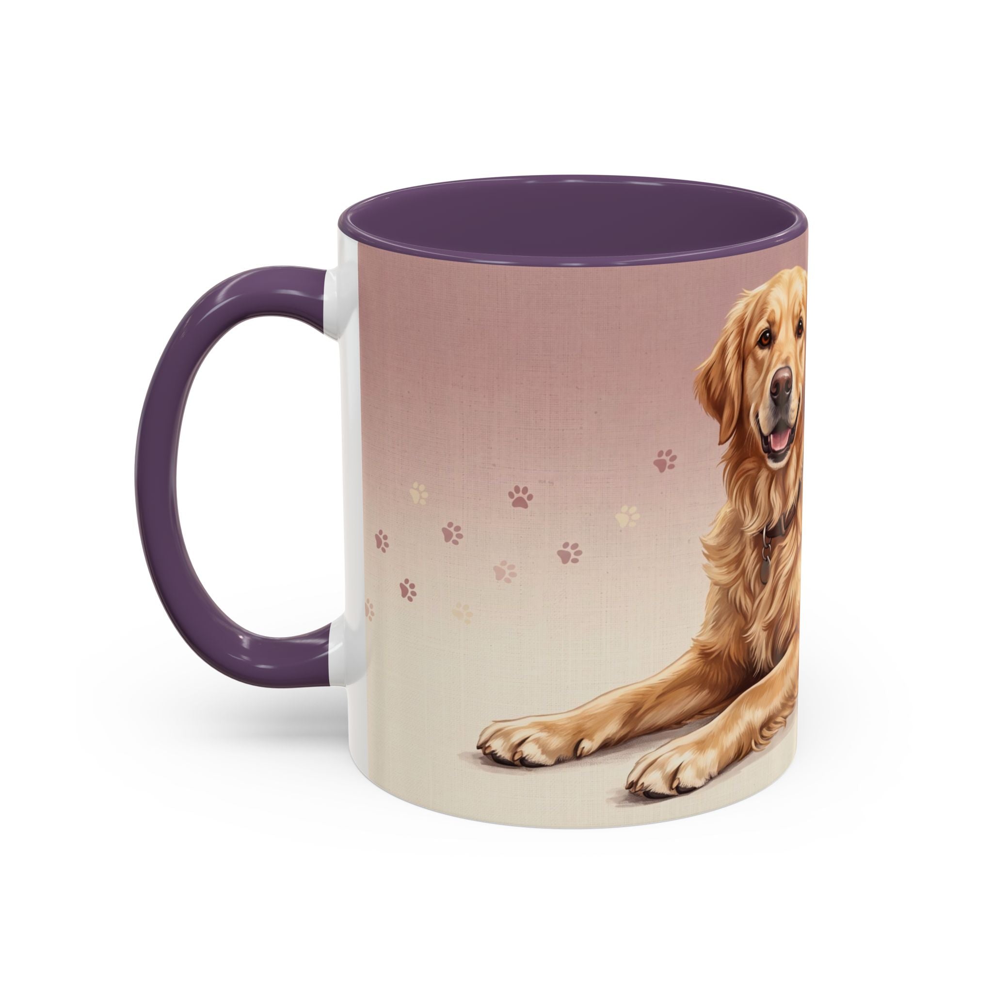 Golden Retriever Lying Down Mug | Golden Retriever Lover Gift | Cute Dog Coffee Mug