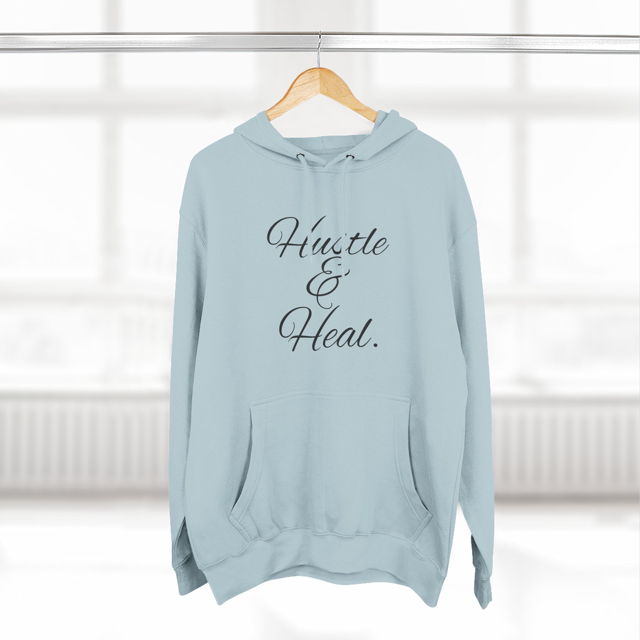 Nurse Hoodie | Hustle and Heal | Unisex Comfortable Pullover for Passionate Nurses and Medical Workers