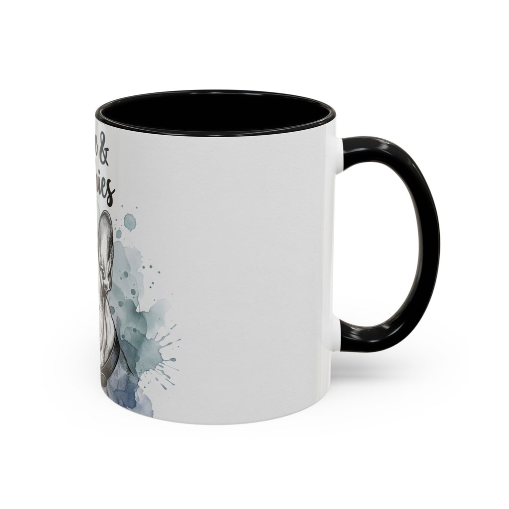 Coffee & Frenchies Mug | French Bulldog Lover Gift | Watercolor Dog Mug