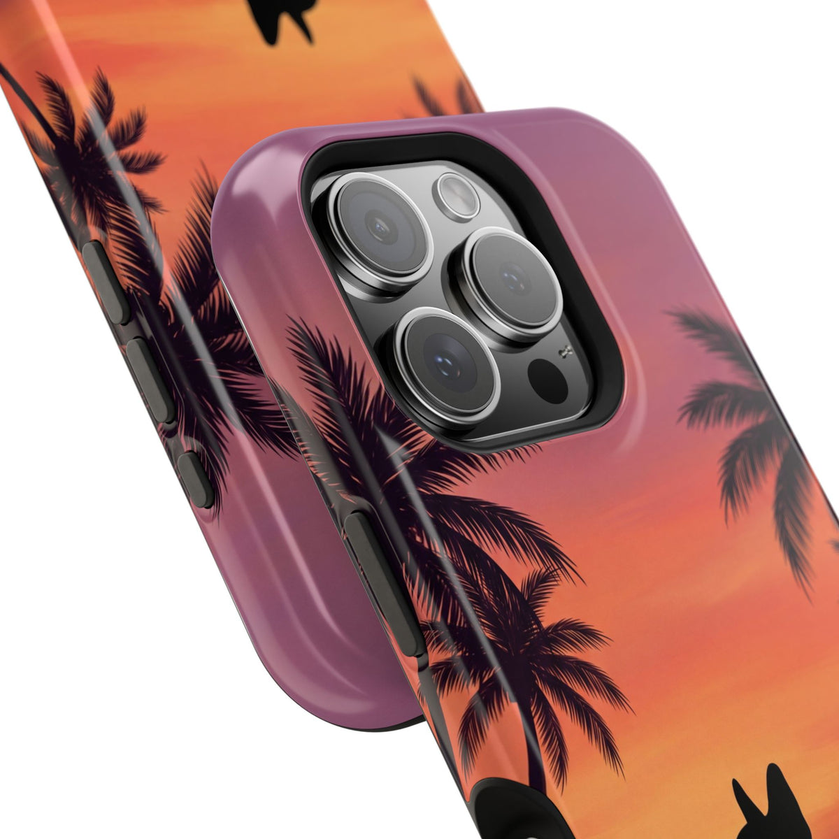 Personalized French Bulldog Tropical Beach Phone Case — Wireless Charging Cover
