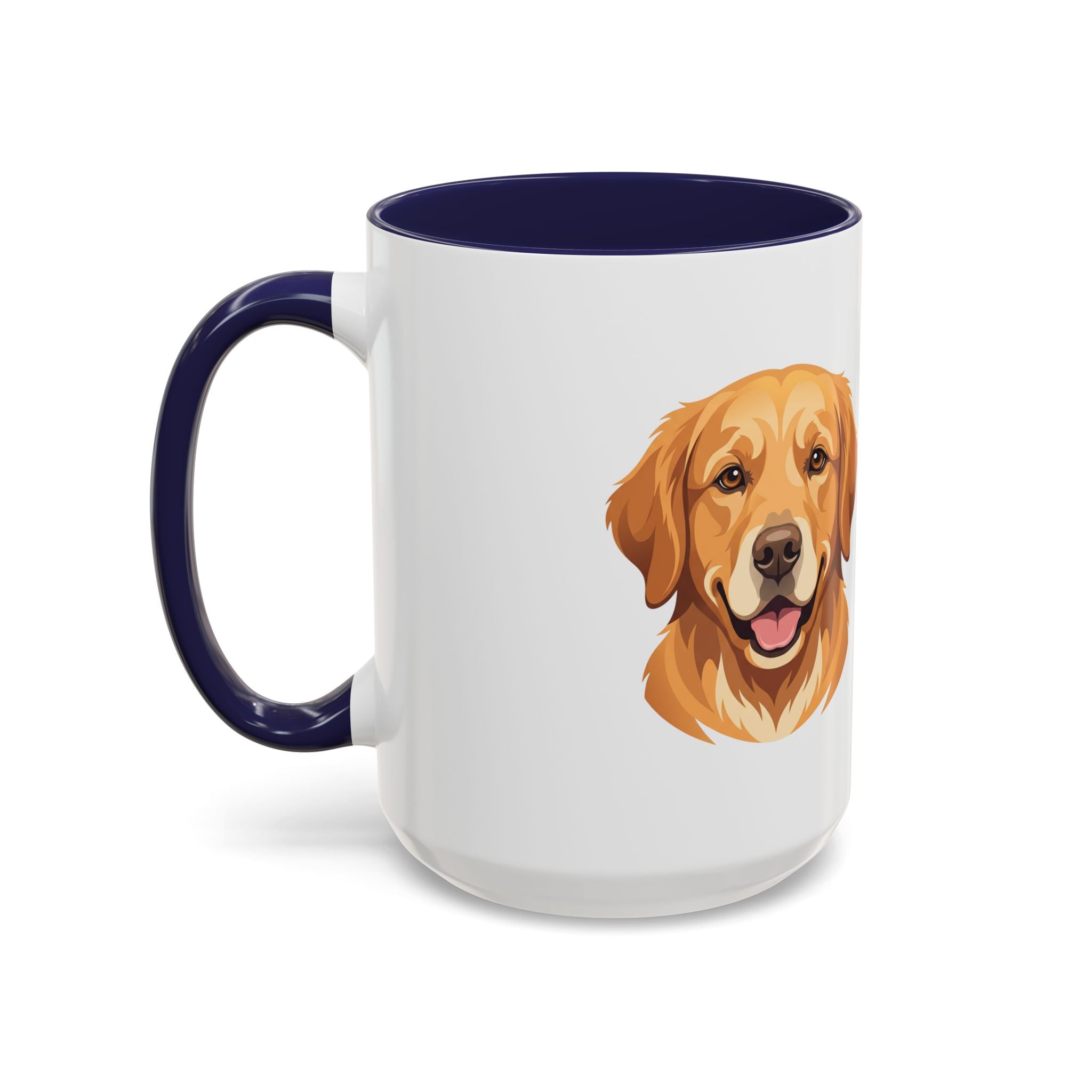 Personalized Golden Retriever Mug | Custom Name & Message Dog Lover Coffee Mug