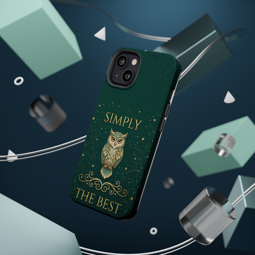 Simply The Best Wise Owl Phone Case — Wireless Charging Cover
