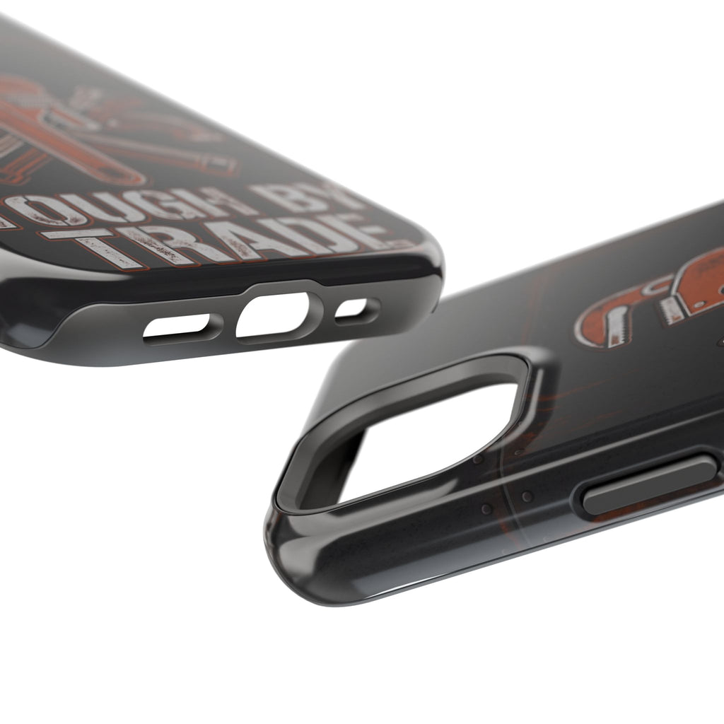 Tough By Trade Phone Case — Crossed Wrenches Wireless Charging Cover