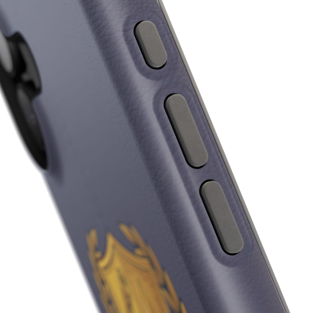 Master Plumber Crest Phone Case — Heraldic Shield Wireless Charging Cover