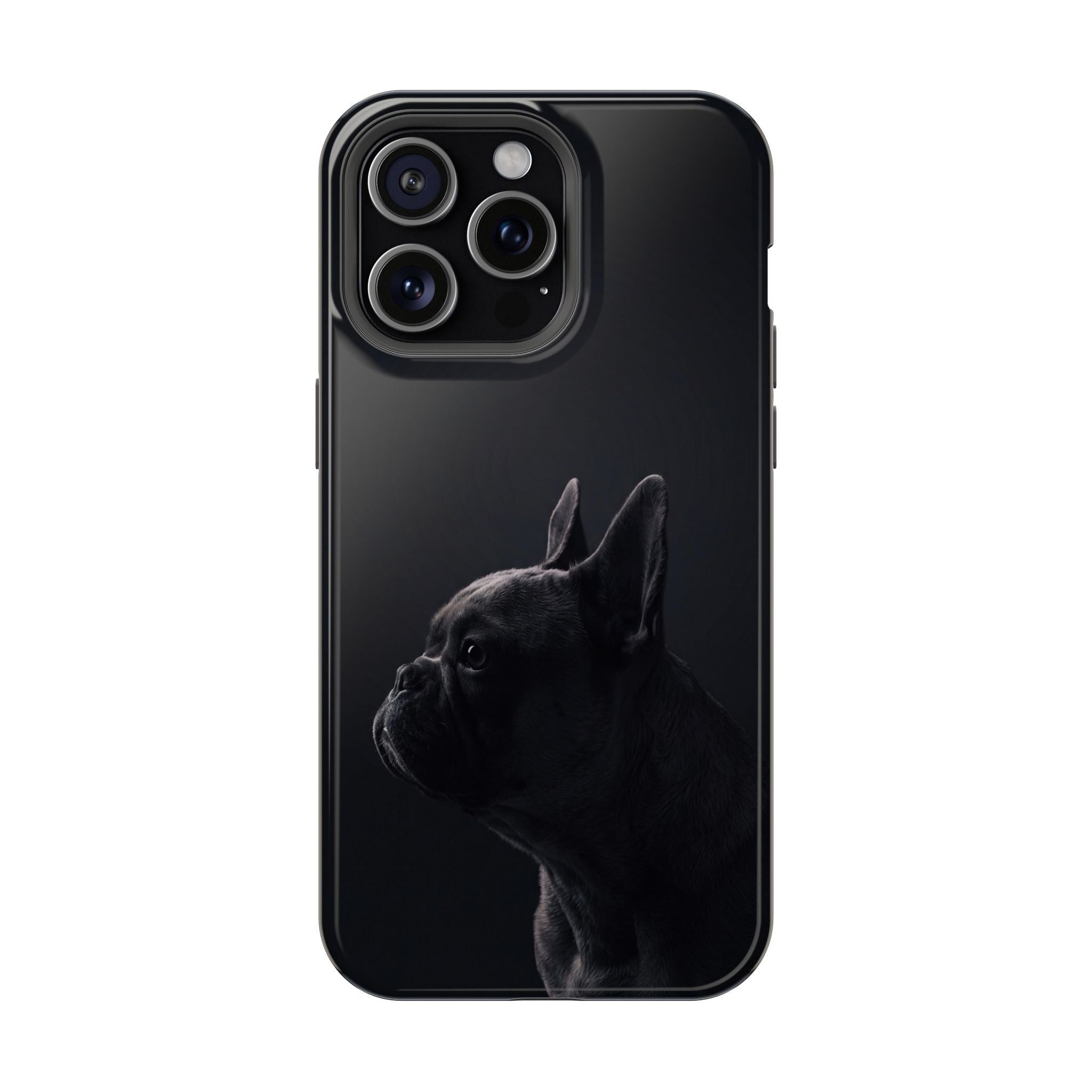 French Bulldog Phone Case — Impact-Resistant Wireless Charging Cover