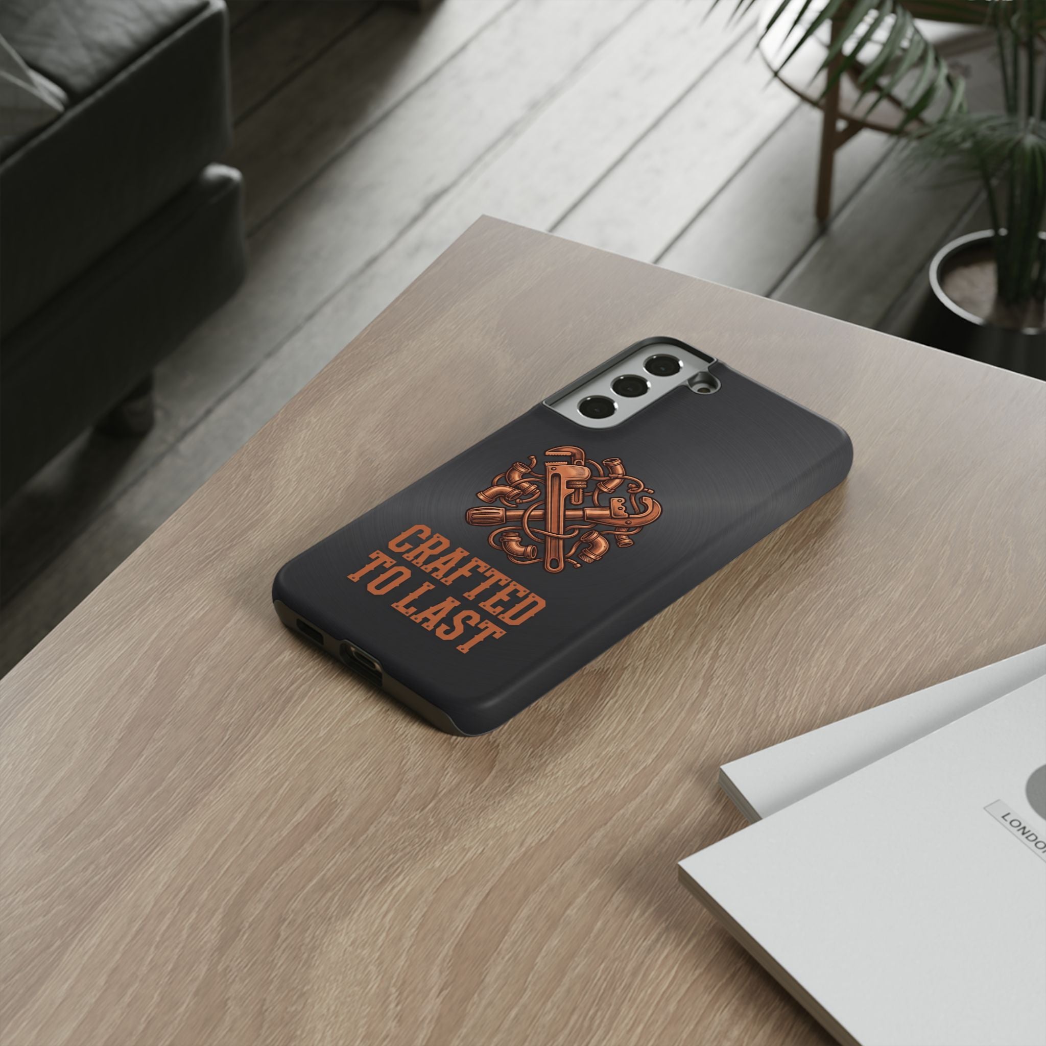 Crafted to Last Industrial Plumber Phone Case - Samsung & iPhone Series