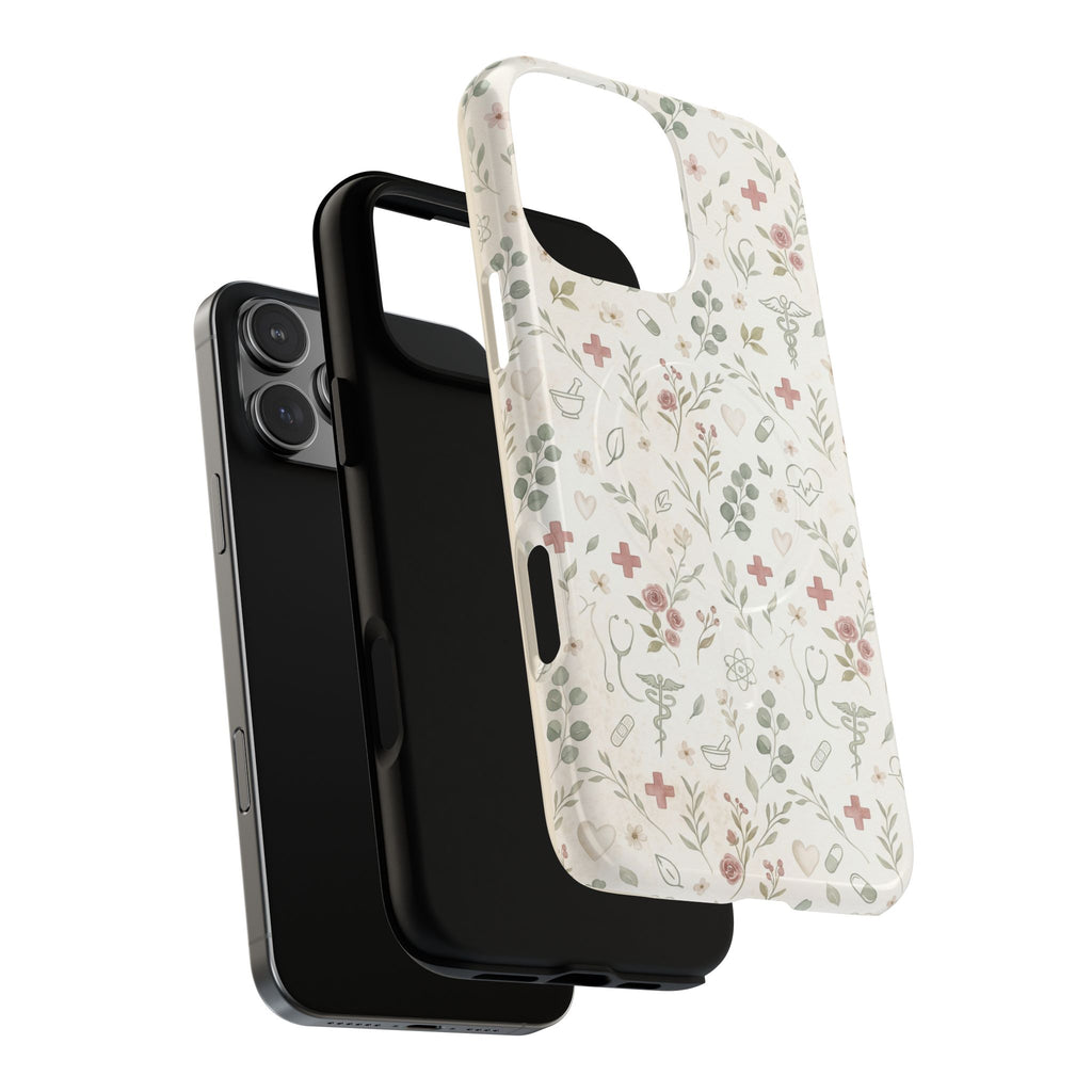 Floral Watercolor Phone Case – Botanical Print Case for iPhone