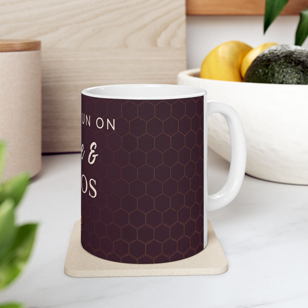 Nurse Mug – Nurses run on coffee & chaos – Nurse Appreciation Gift – Coffee Mug for Nurses – Gift for Her