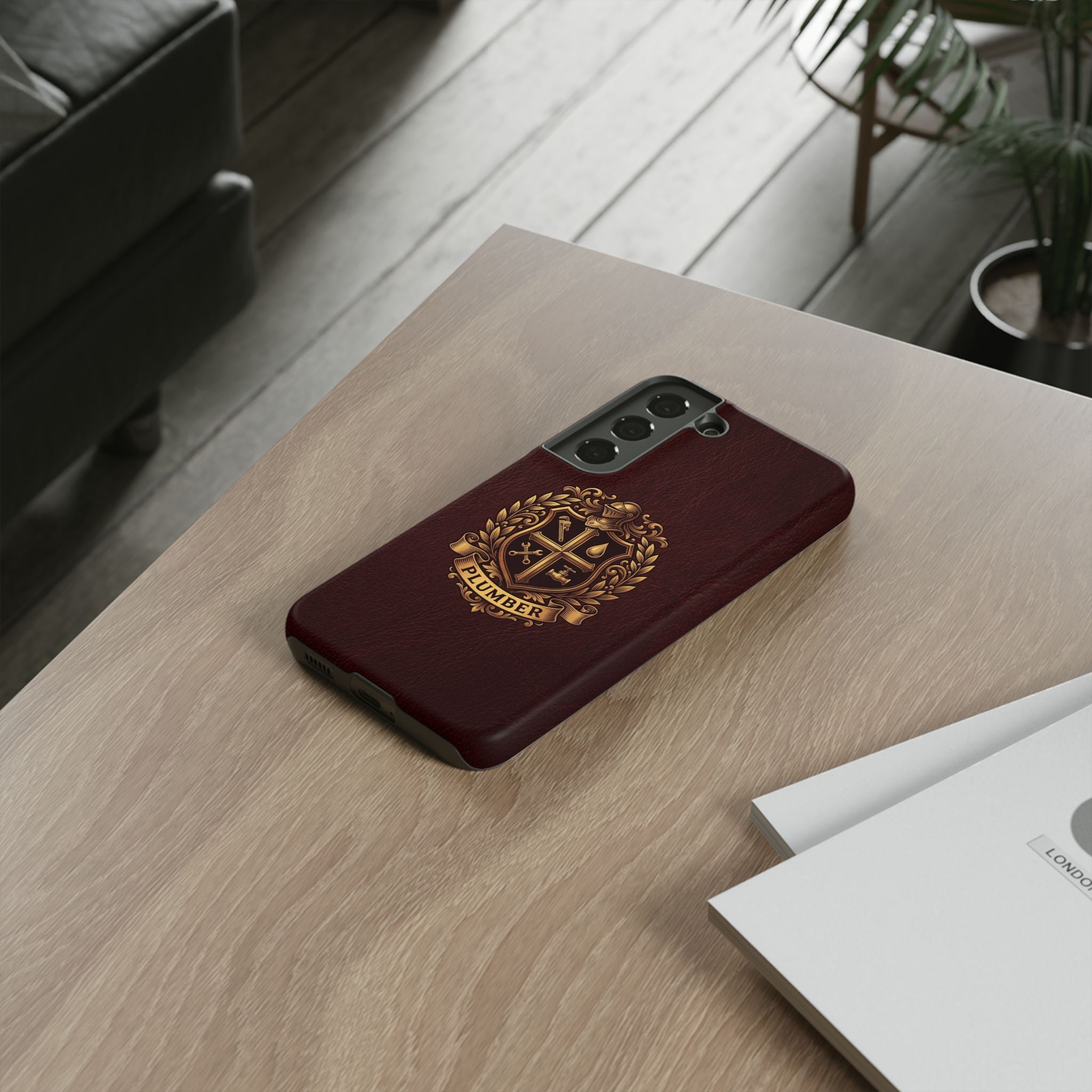 Plumber Crest Phone Case - Samsung & iPhone Series