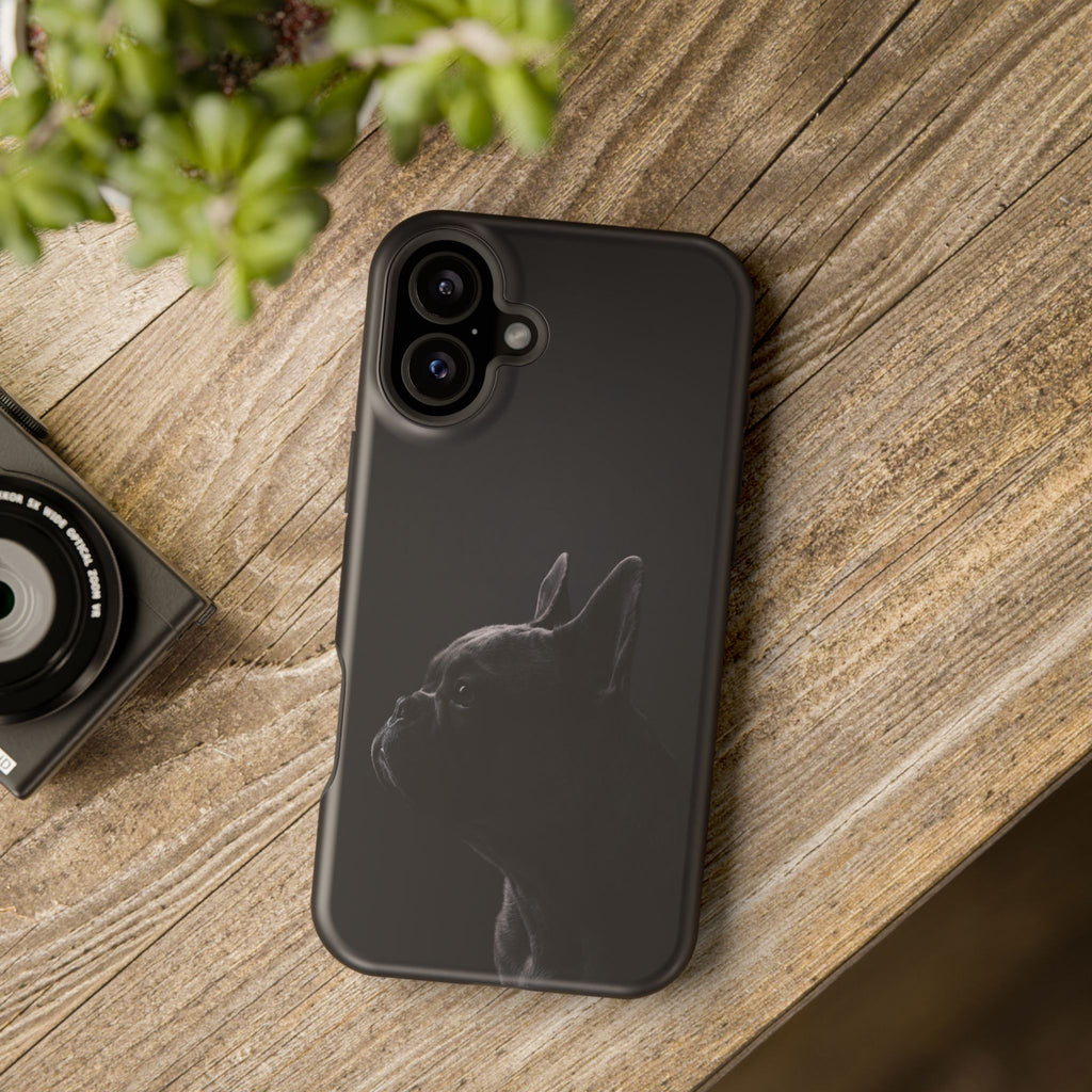 French Bulldog Phone Case — Impact-Resistant Wireless Charging Cover