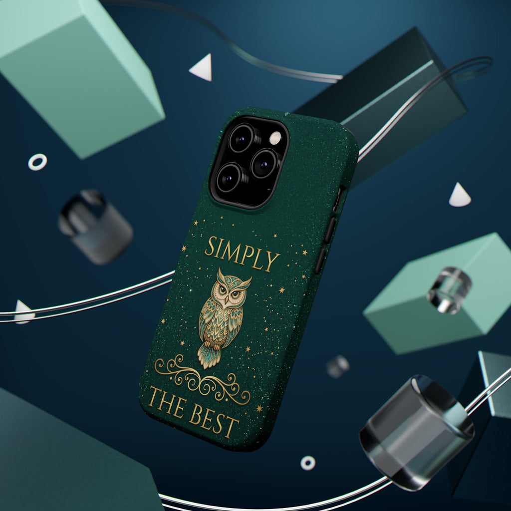 Simply The Best Wise Owl Phone Case — Wireless Charging Cover