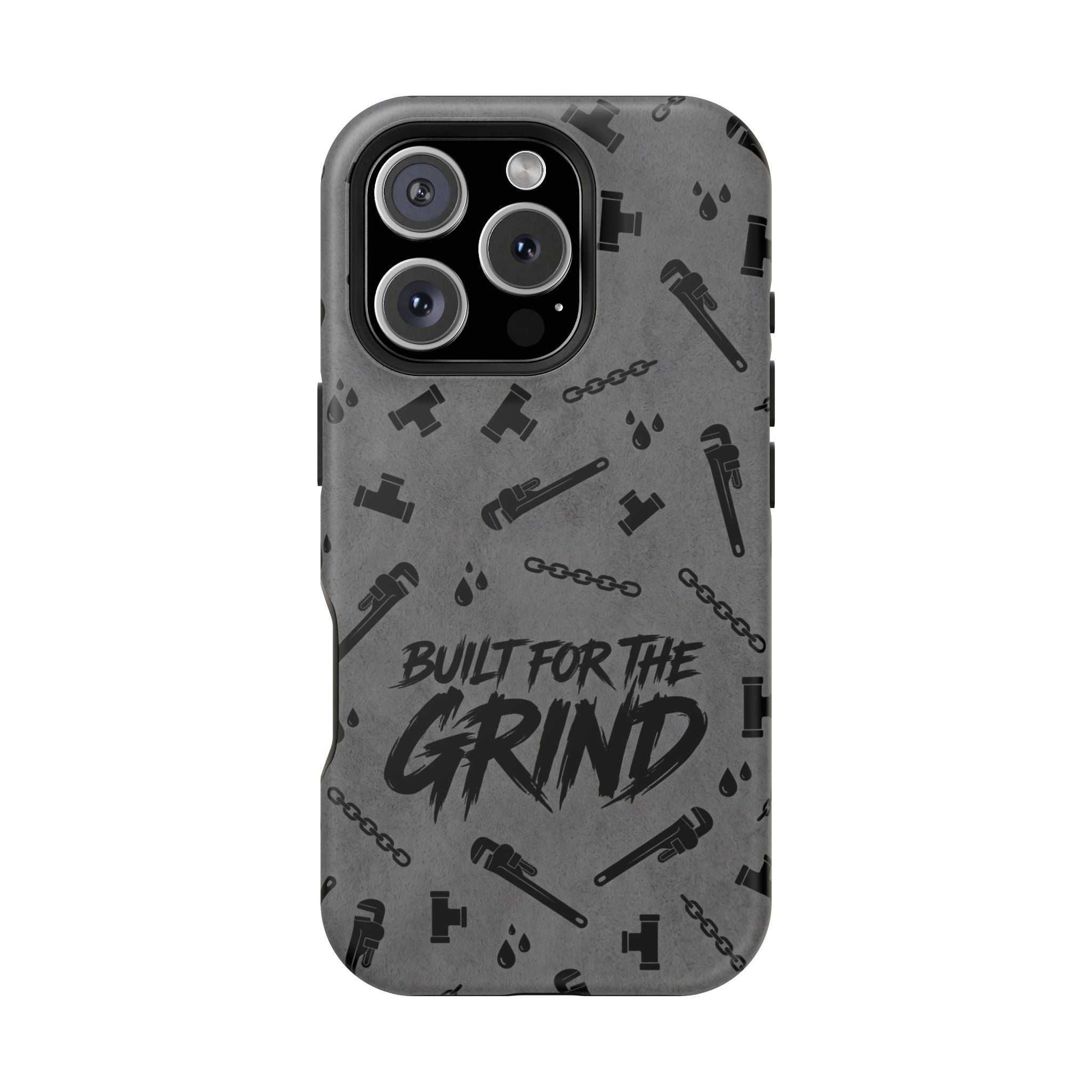 Built for the Grind Phone Case — Plumber Tools Wireless Charging Cover