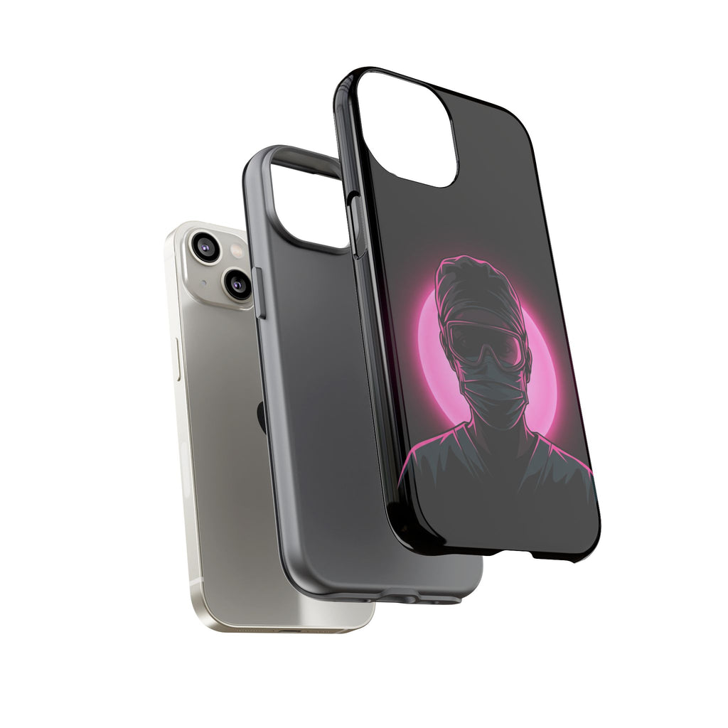 Nurse Neon Silhouette Phone Case - Samsung & iPhone Series