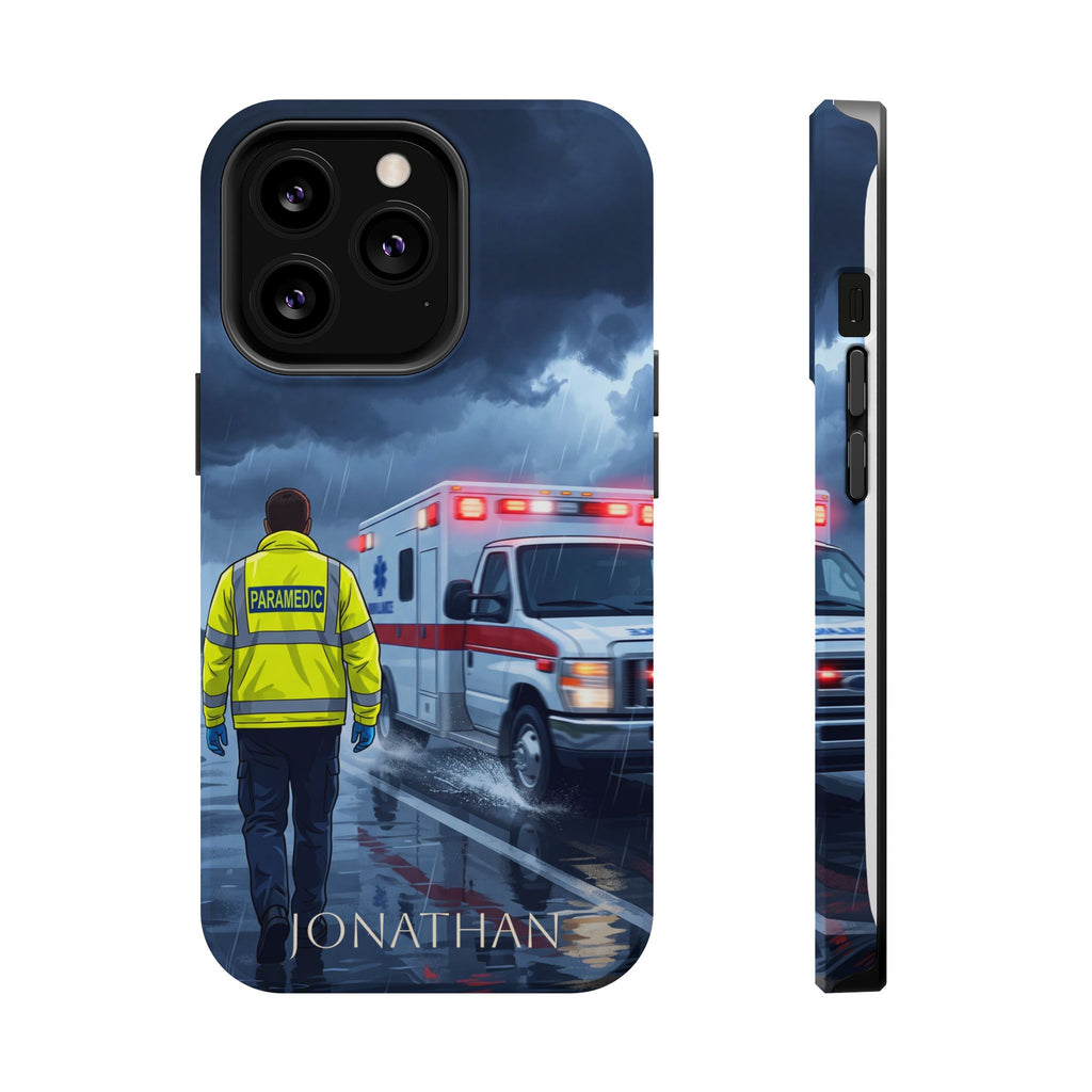 Personalized EMS Storm Phone Case — Wireless Charging Cover