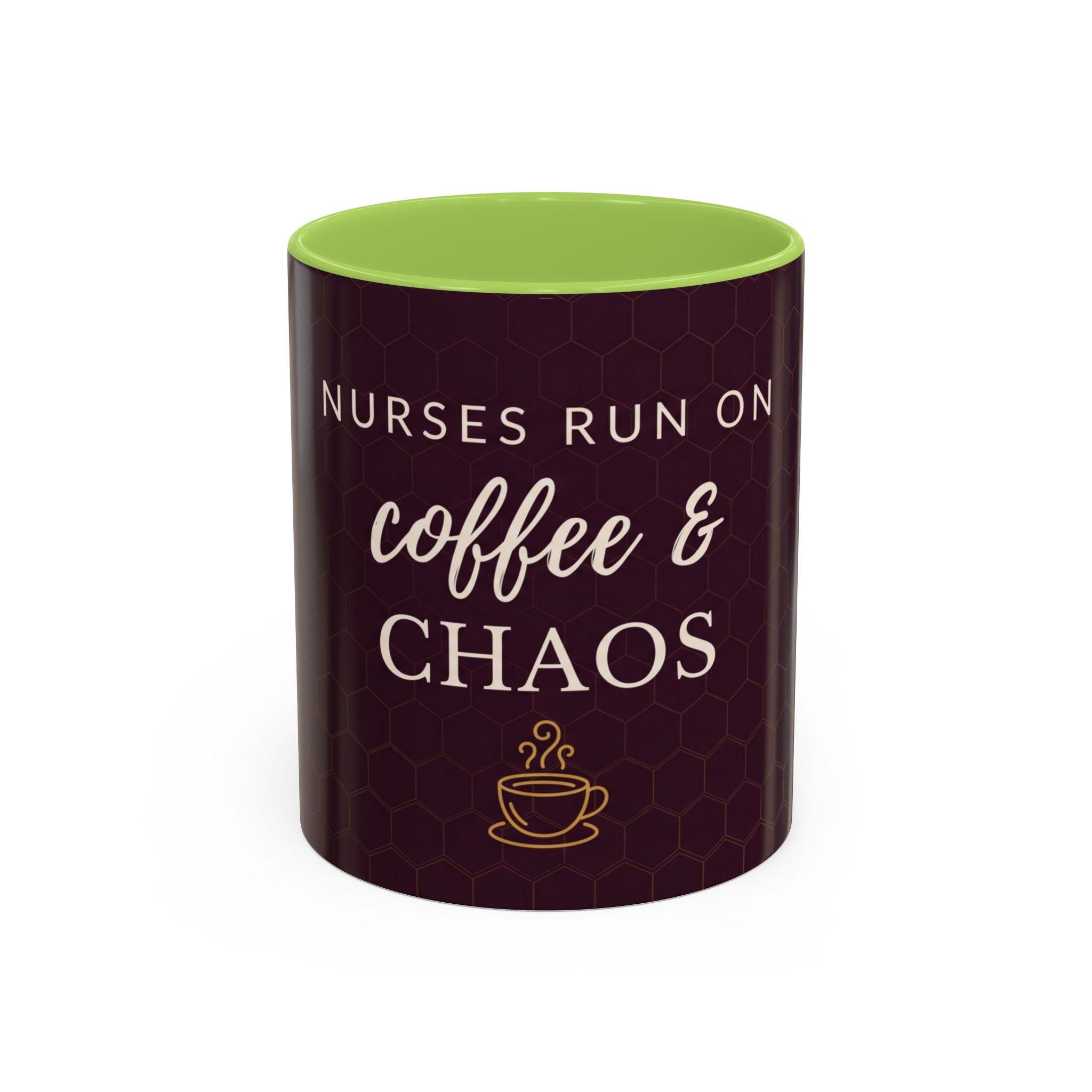 Coffee Mug for Nurses | Nurses run on coffee & chaos | Nurse Appreciation Gift | Gift for Her