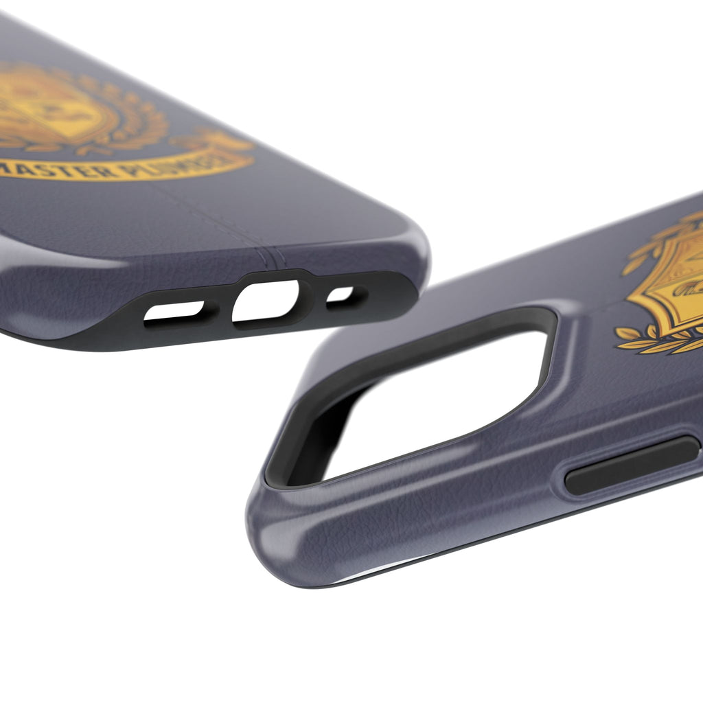 Master Plumber Crest Phone Case — Heraldic Shield Wireless Charging Cover