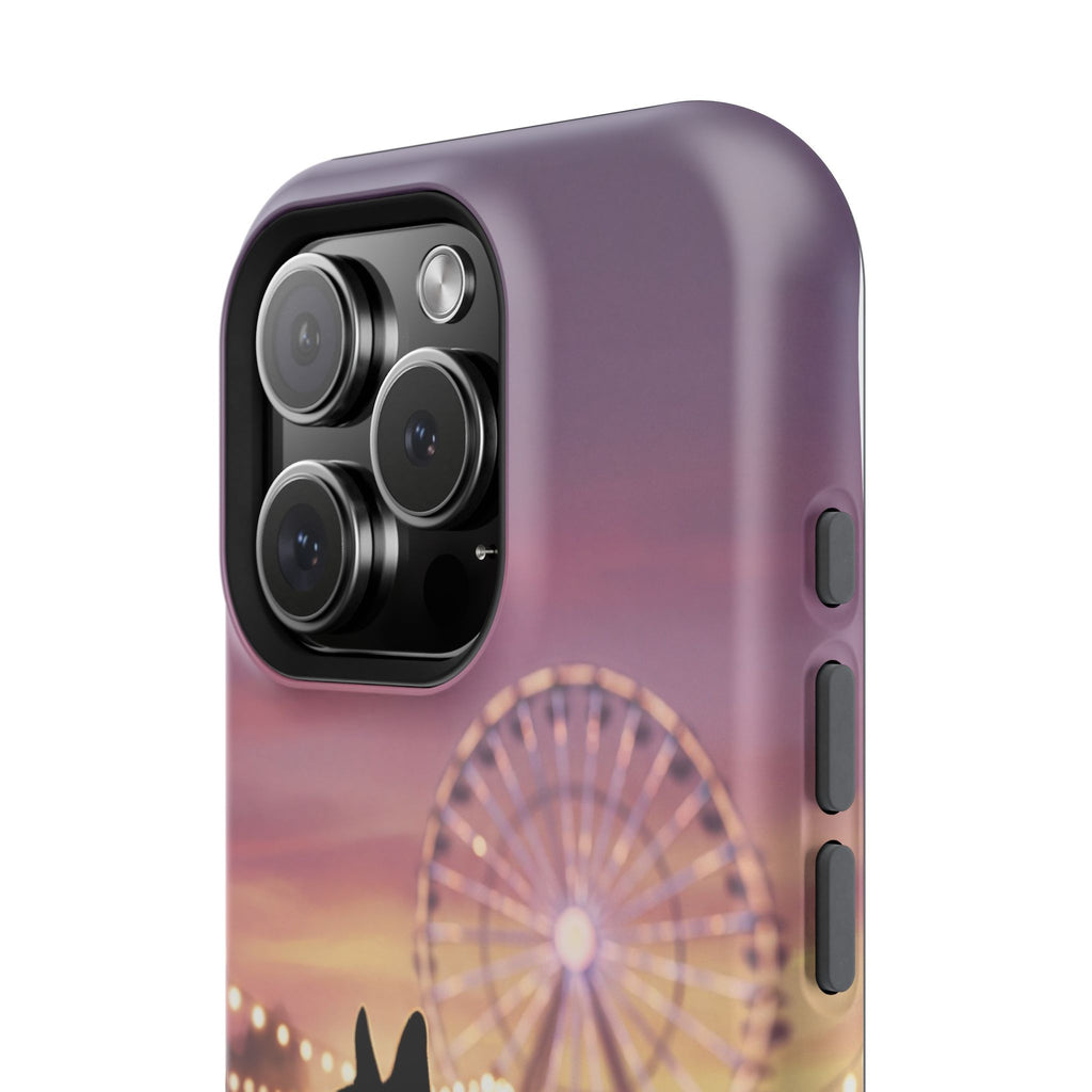 Personalized French Bulldog Carnival Nights Phone Case — Wireless Charging Cover