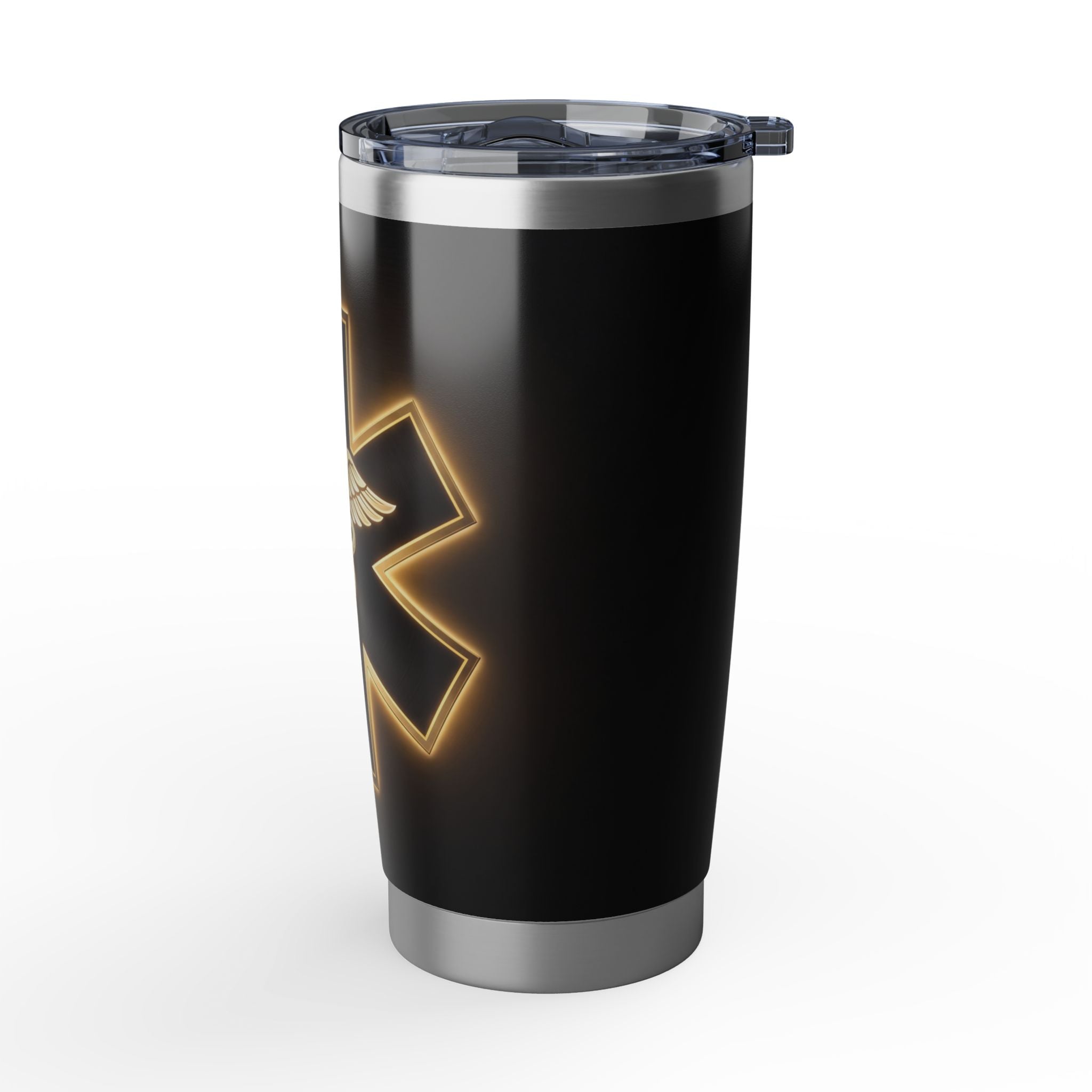 Paramedic/EMT 20oz Tumbler – Glowing Star of Life Emblem