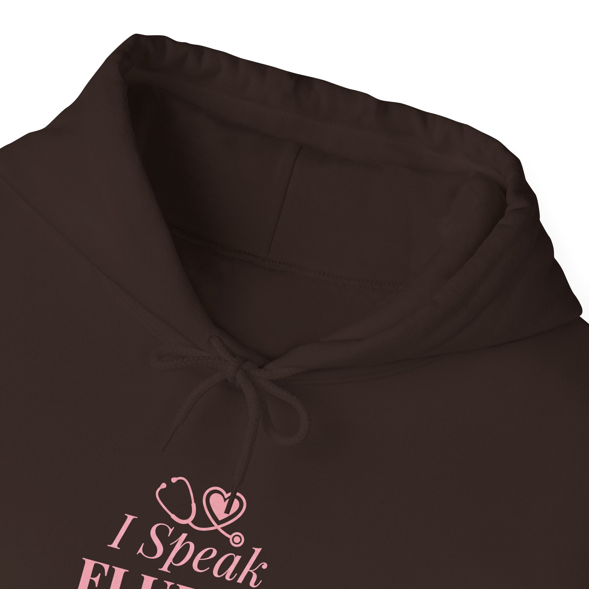 I Speak Fluent Medical Drama Hoodie — Nurse Graphic Pullover
