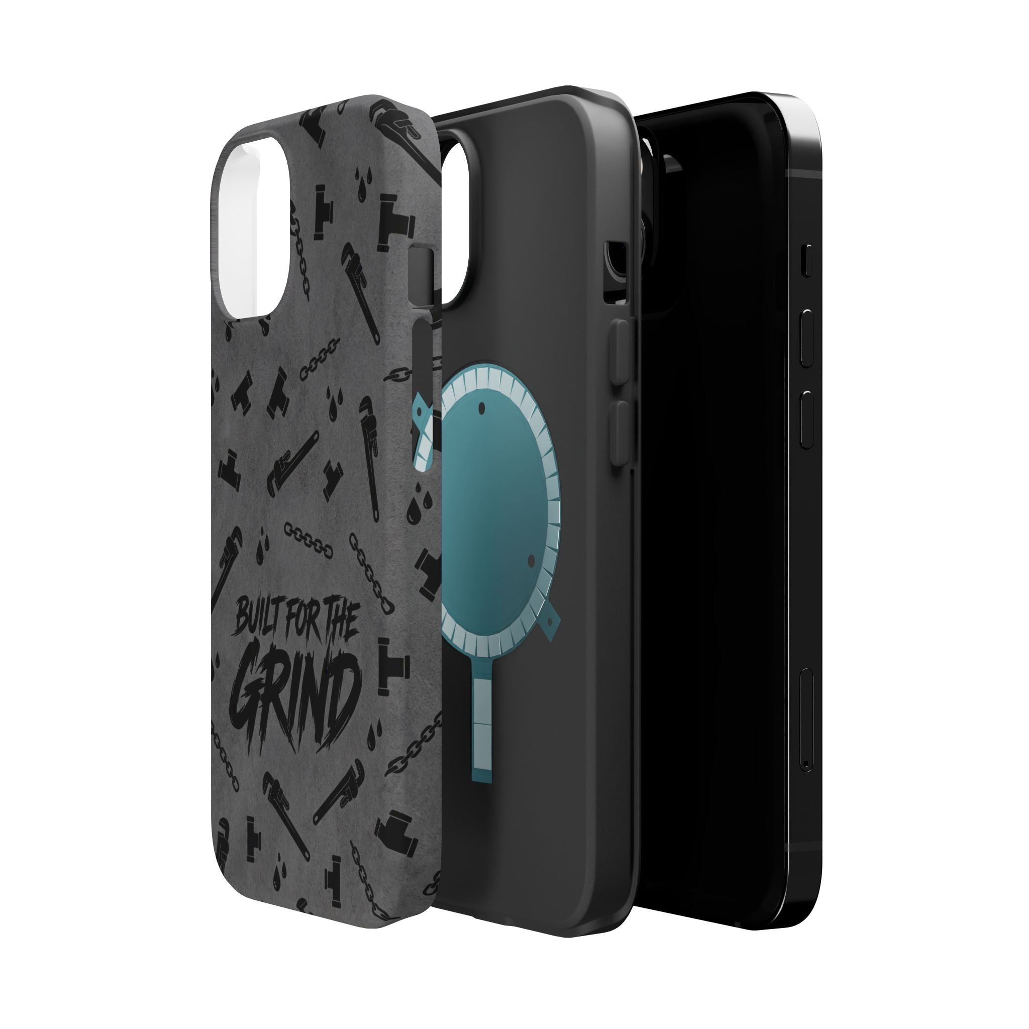 Built for the Grind Phone Case — Plumber Tools Wireless Charging Cover