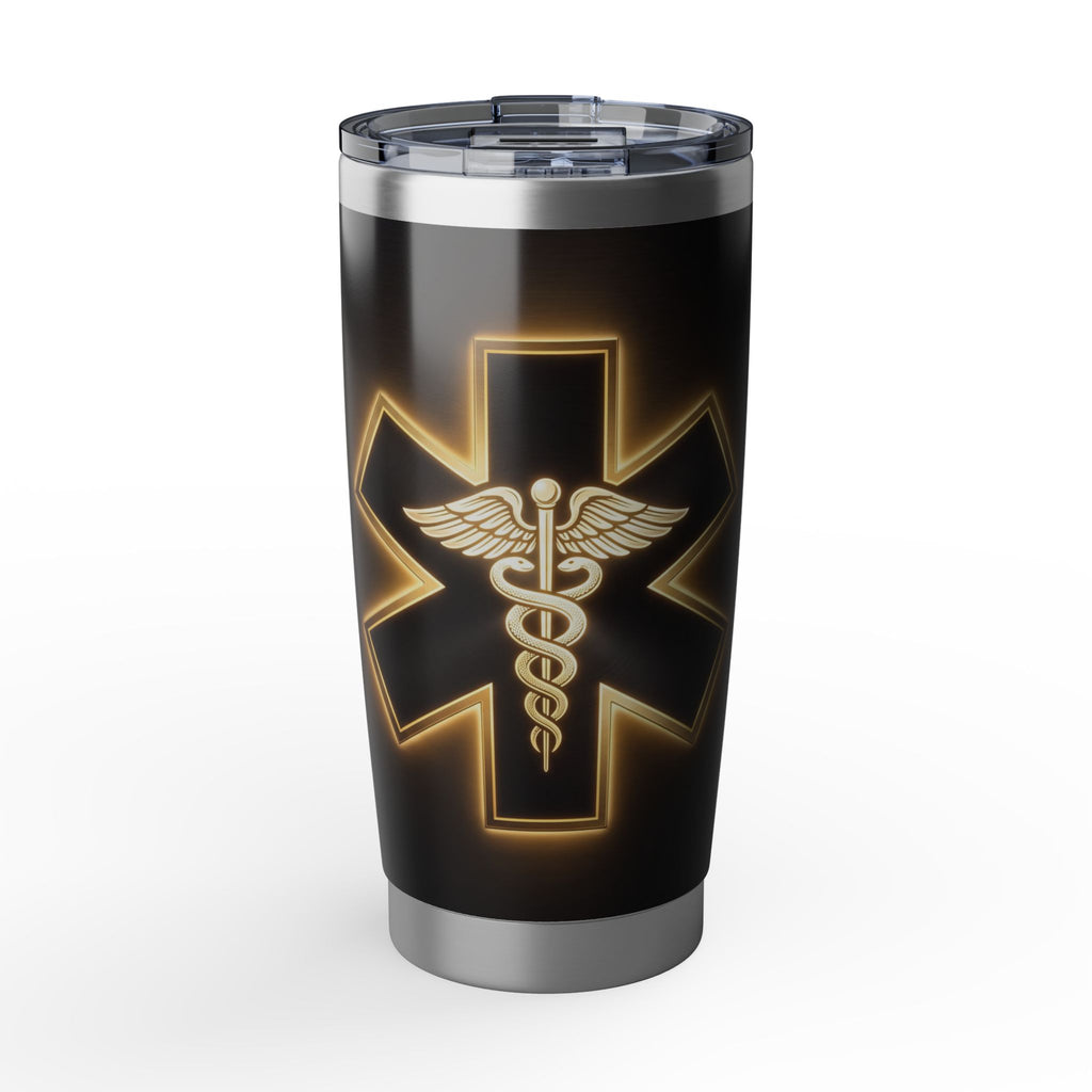 Paramedic/EMT 20oz Tumbler – Glowing Star of Life Emblem