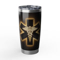 Paramedic/EMT 20oz Tumbler – Glowing Star of Life Emblem