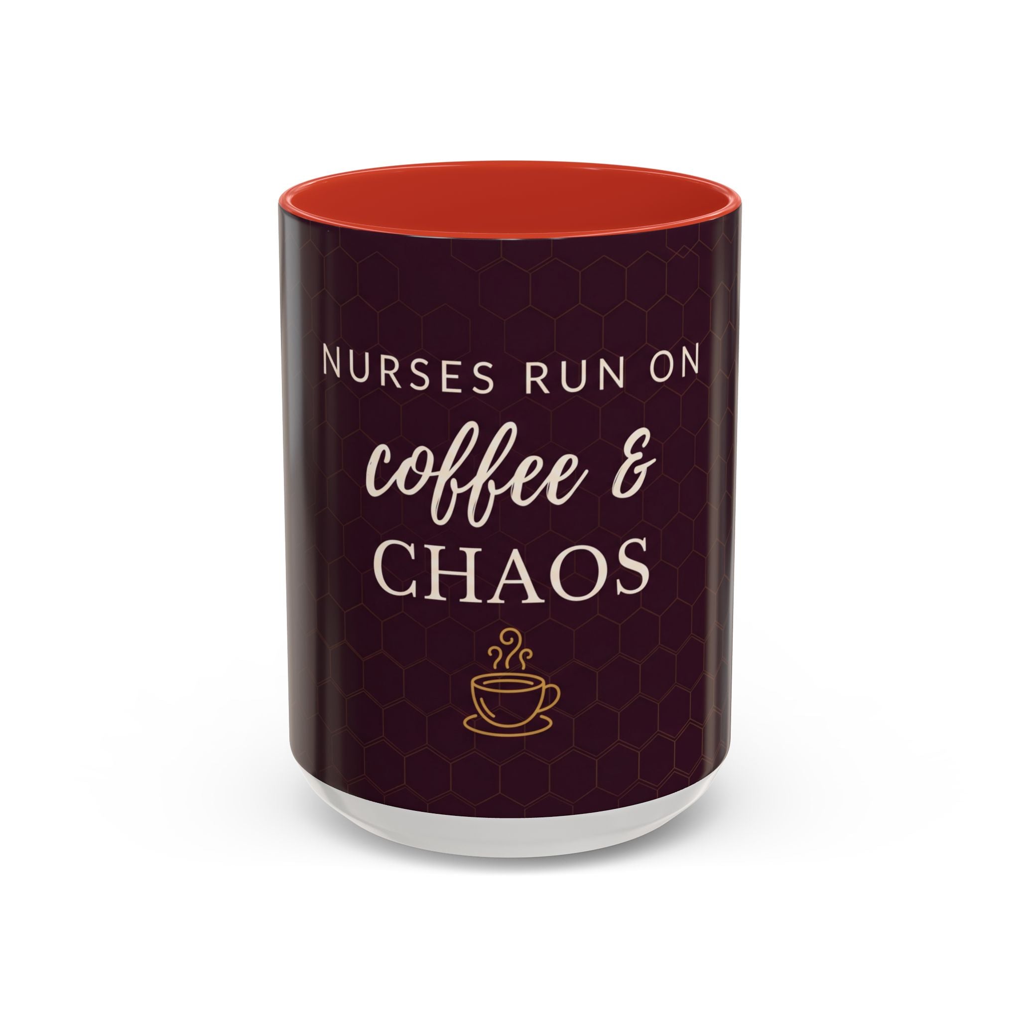 Coffee Mug for Nurses | Nurses run on coffee & chaos | Nurse Appreciation Gift | Gift for Her
