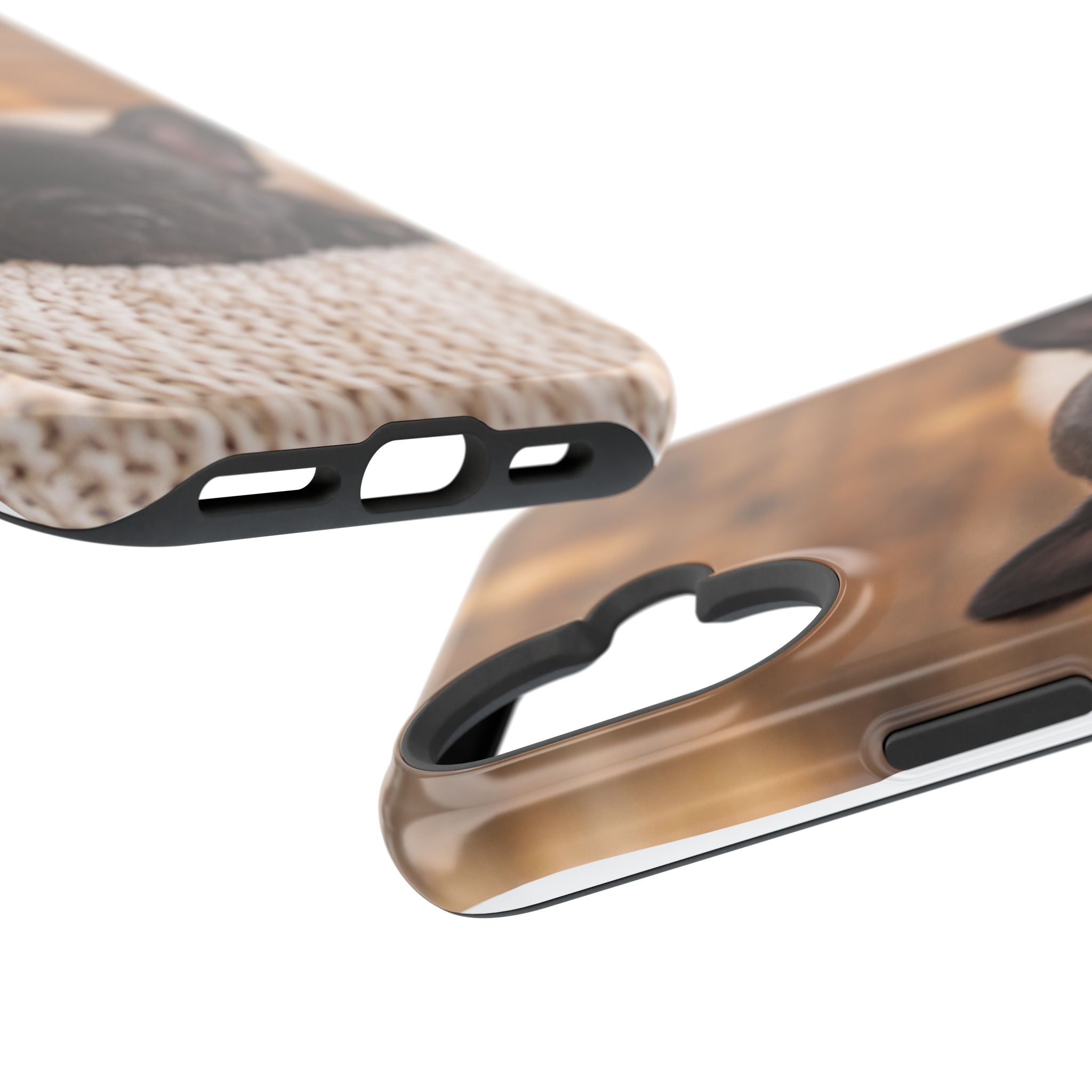 Sleepy French Bulldog Phone Case — Impact-Resistant Wireless Charging Cover