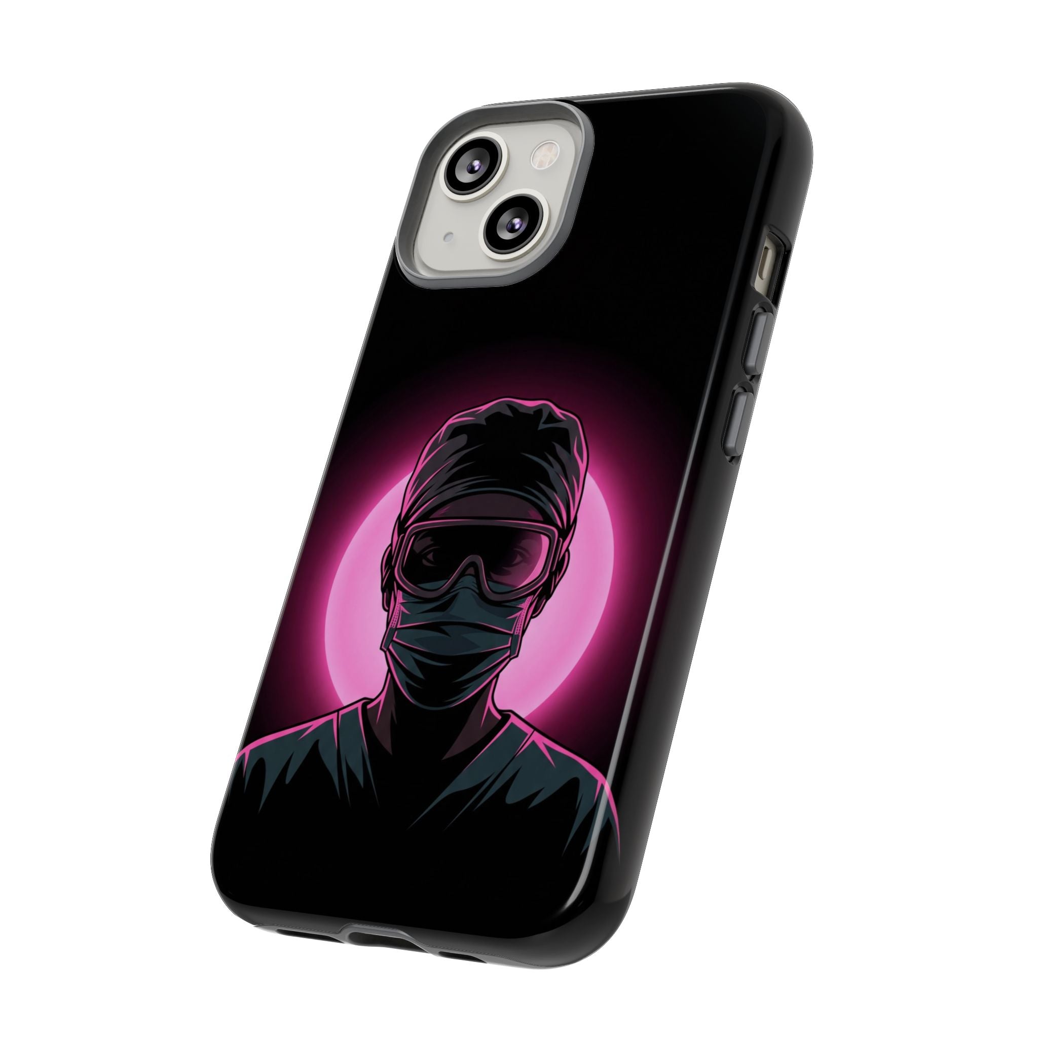 Nurse Neon Silhouette Phone Case - Samsung & iPhone Series