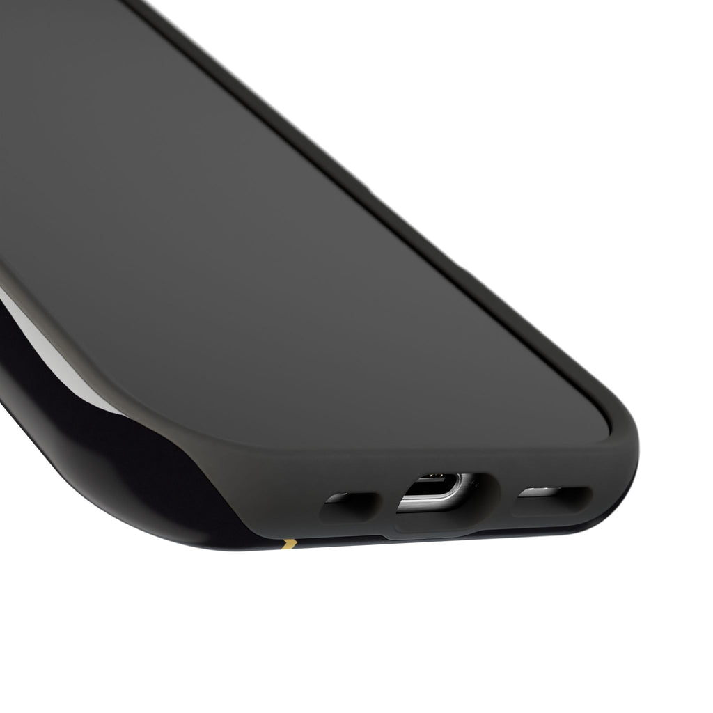 Paramedic/EMT Heartbeat Line Phone Case — Magnetic Wireless Charging Cover