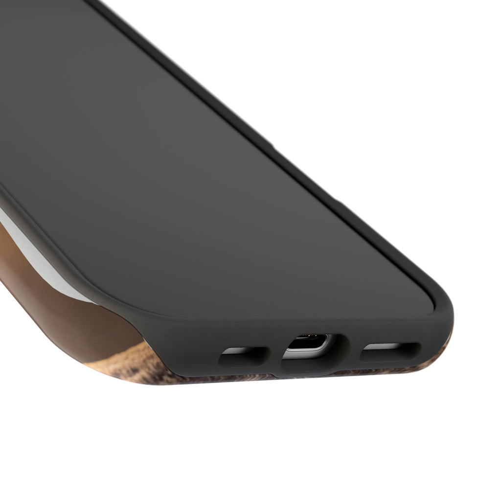 Brindle French Bulldog Phone Case — Impact-Resistant Wireless Charging Cover