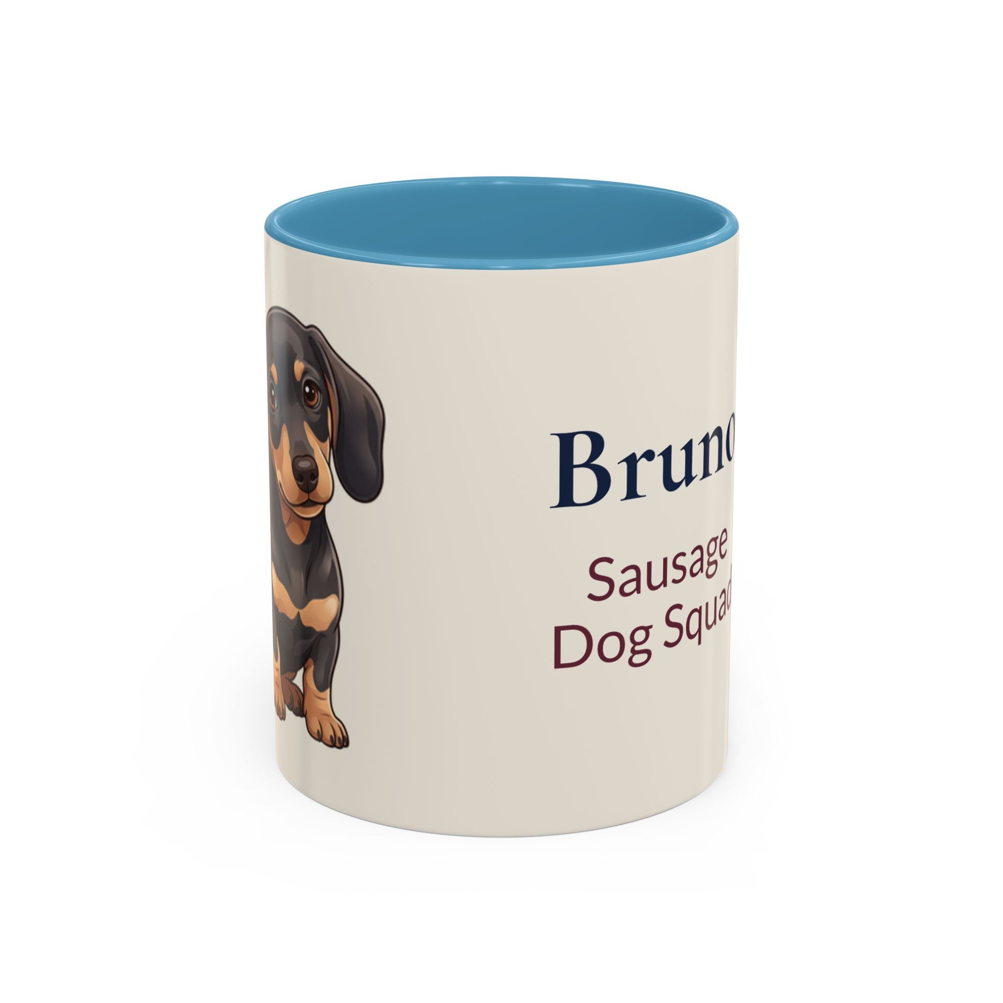 Personalized Dachshund Mug | Custom Name Coffee Mug | Sausage Dog Gift | Wiener Dog Lover