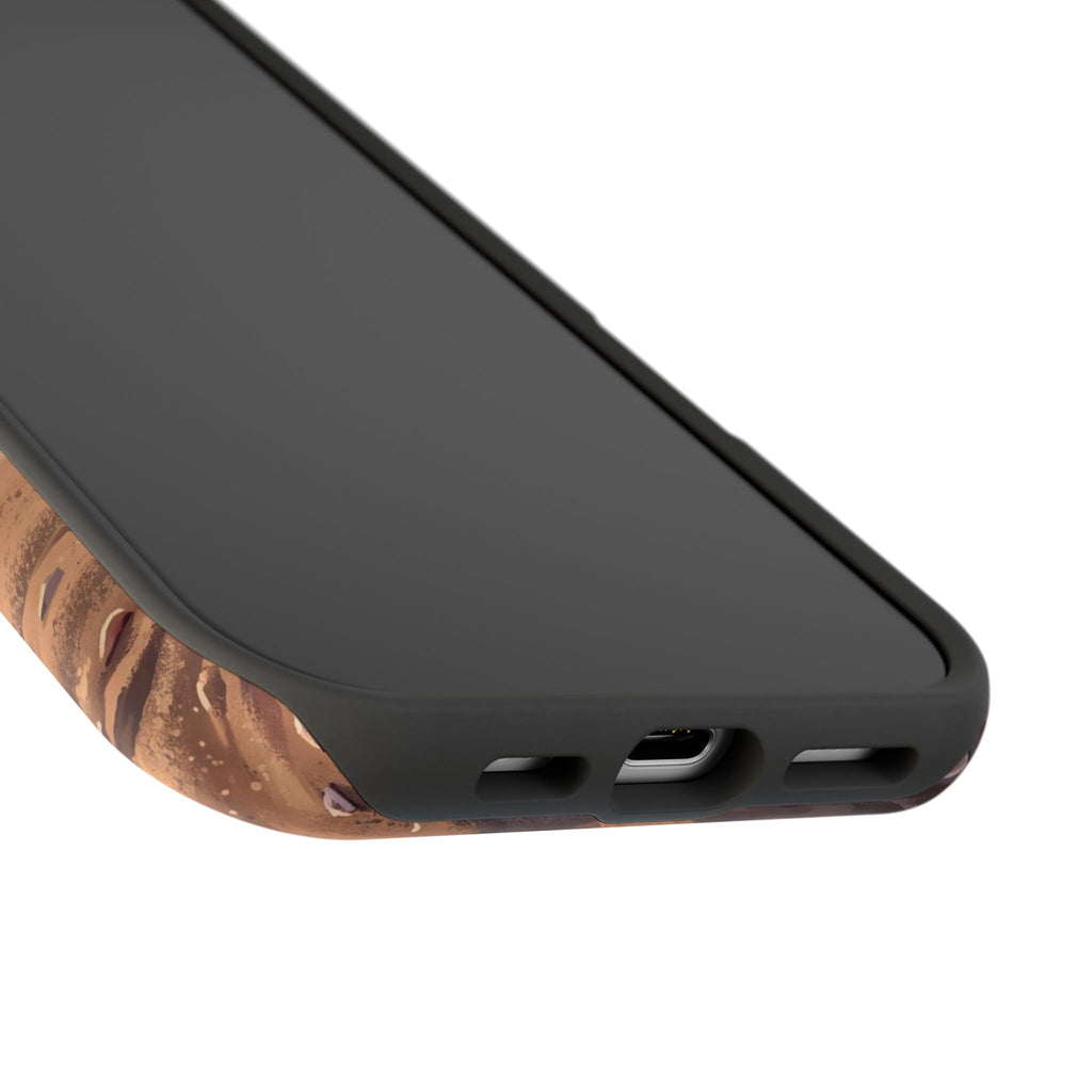 Personalized French Bulldog Beach Portrait Phone Case — Wireless Charging Cover